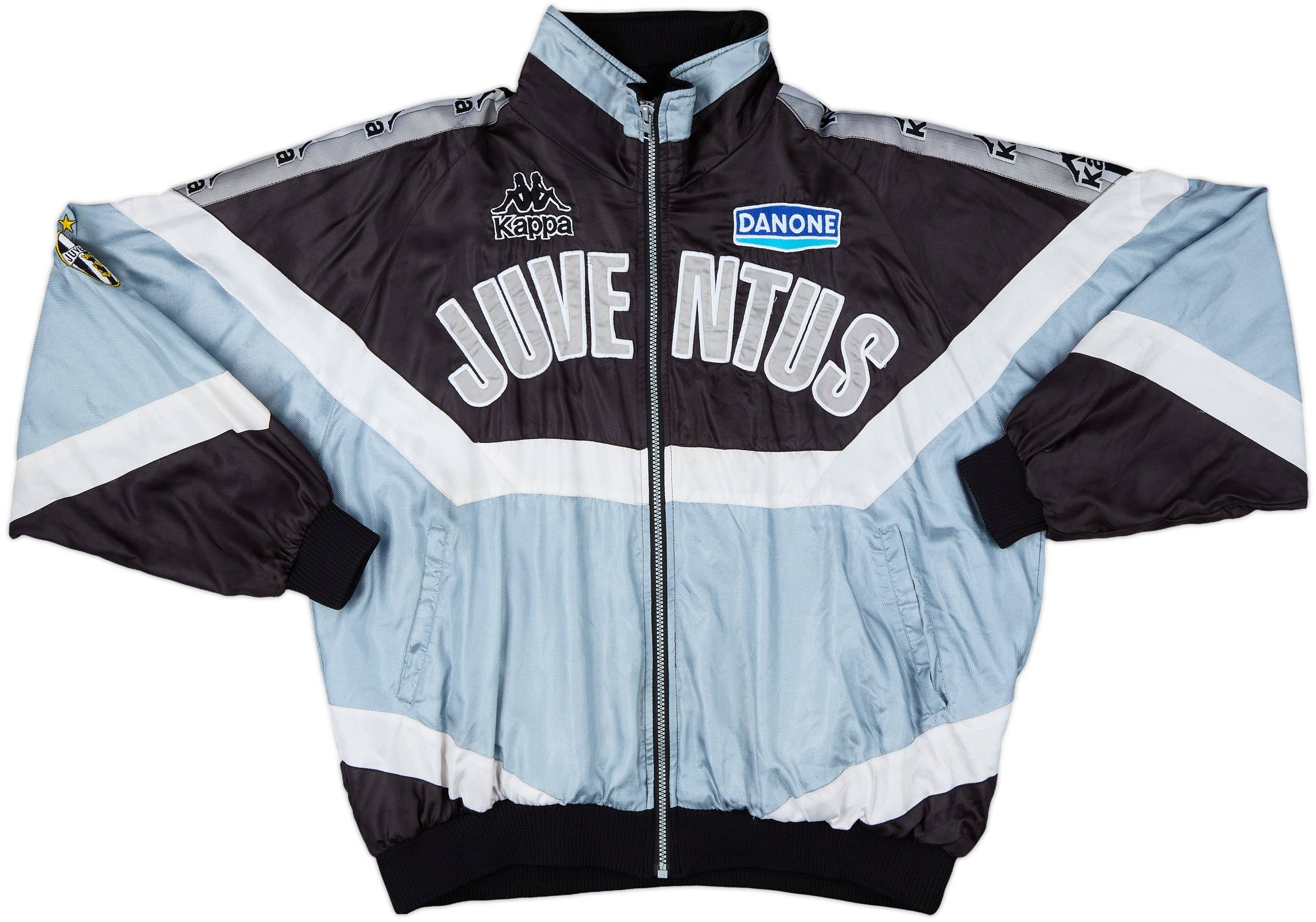 【90s Kappa Juventus track jacket 95-96】 1995-97 Juventus Kappa Track Jacket - 7/10 - (M)