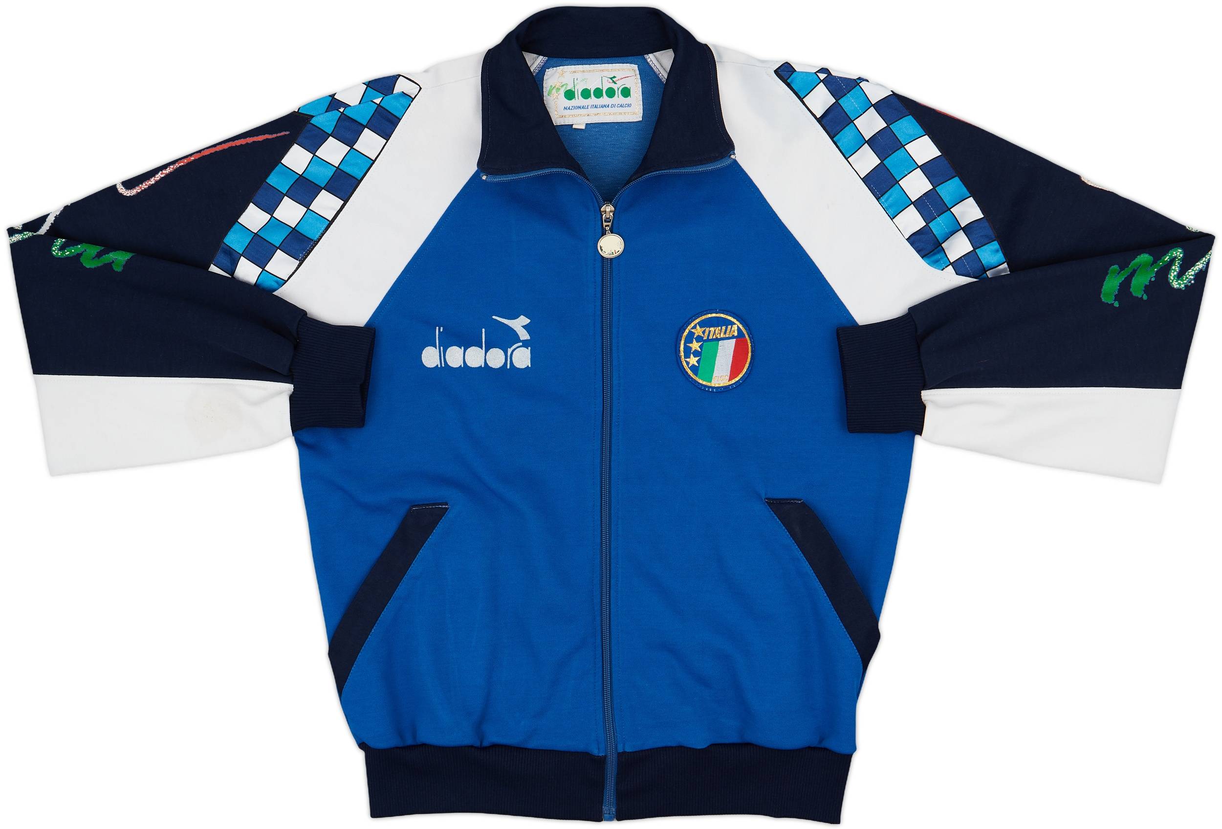 1990 Italy Diadora Track Jacket - 6/10 - (XL)