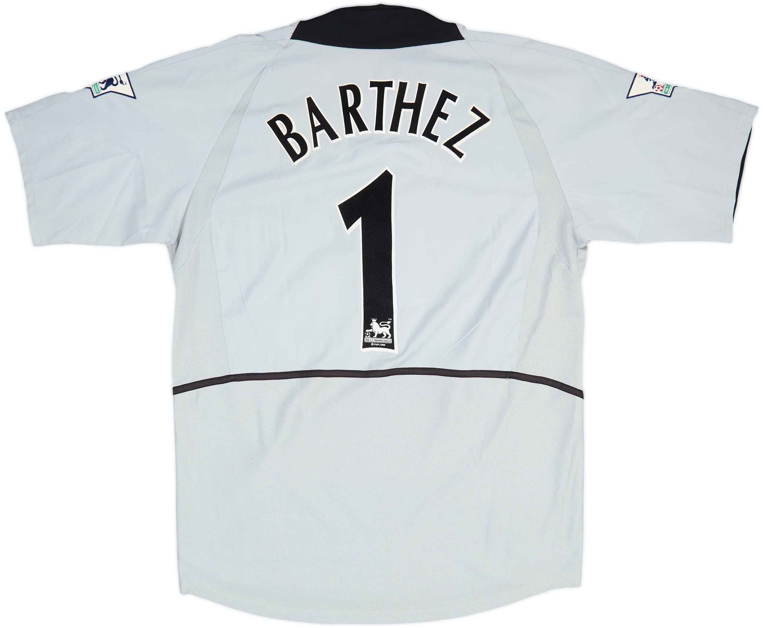 2002-04 Manchester United GK S/S Shirt Barthez #1 - 8/10 - (XL)