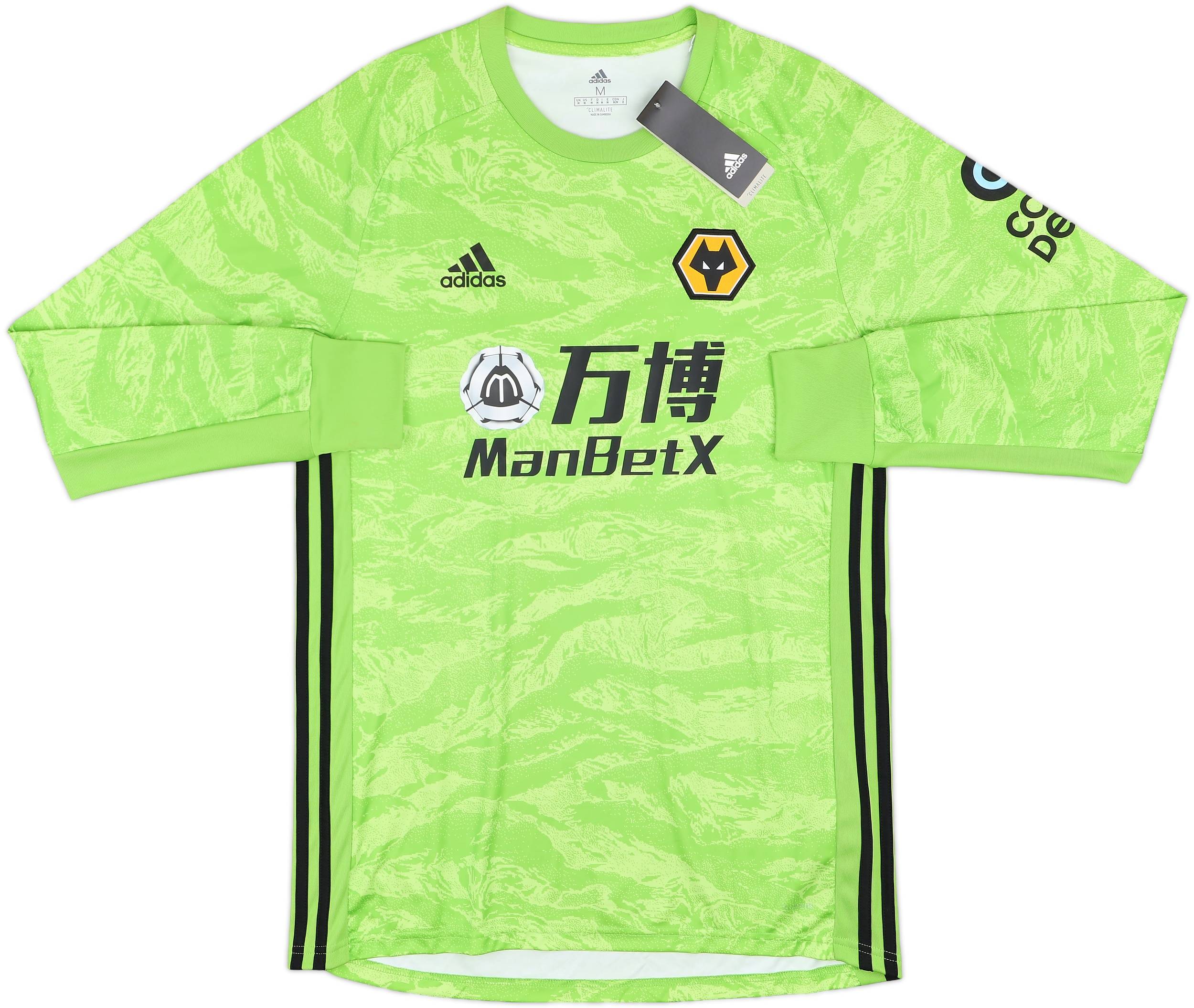 Wolves 2019 Wolves Away Kit Green Wolverhampton Third Jersey 2019