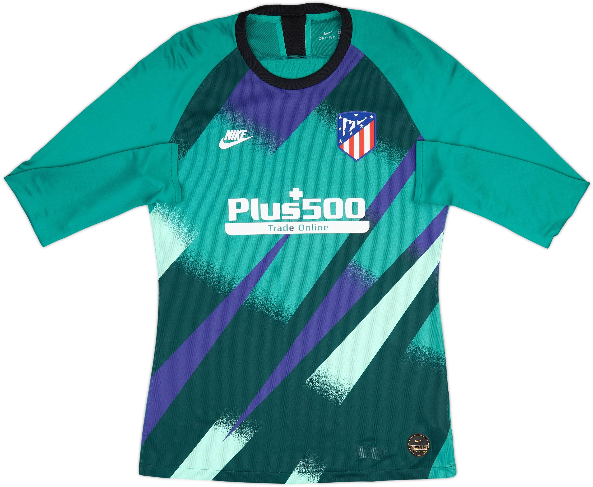2019-20 Atletico Madrid Authentic CL GK Shirt - 7/10 - (L)