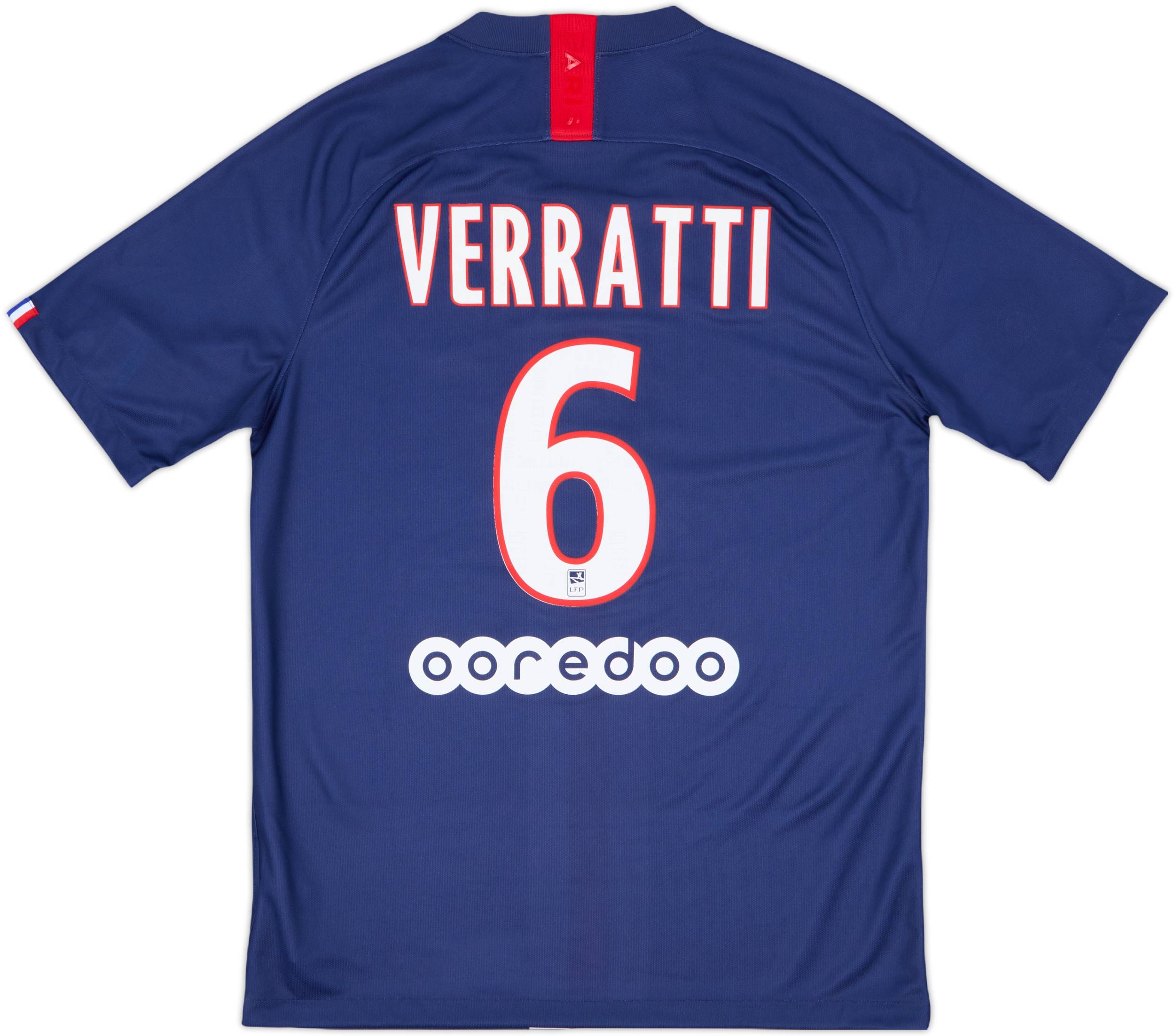 2019-20 Paris Saint-Germain Home Shirt Verratti #6 (M)