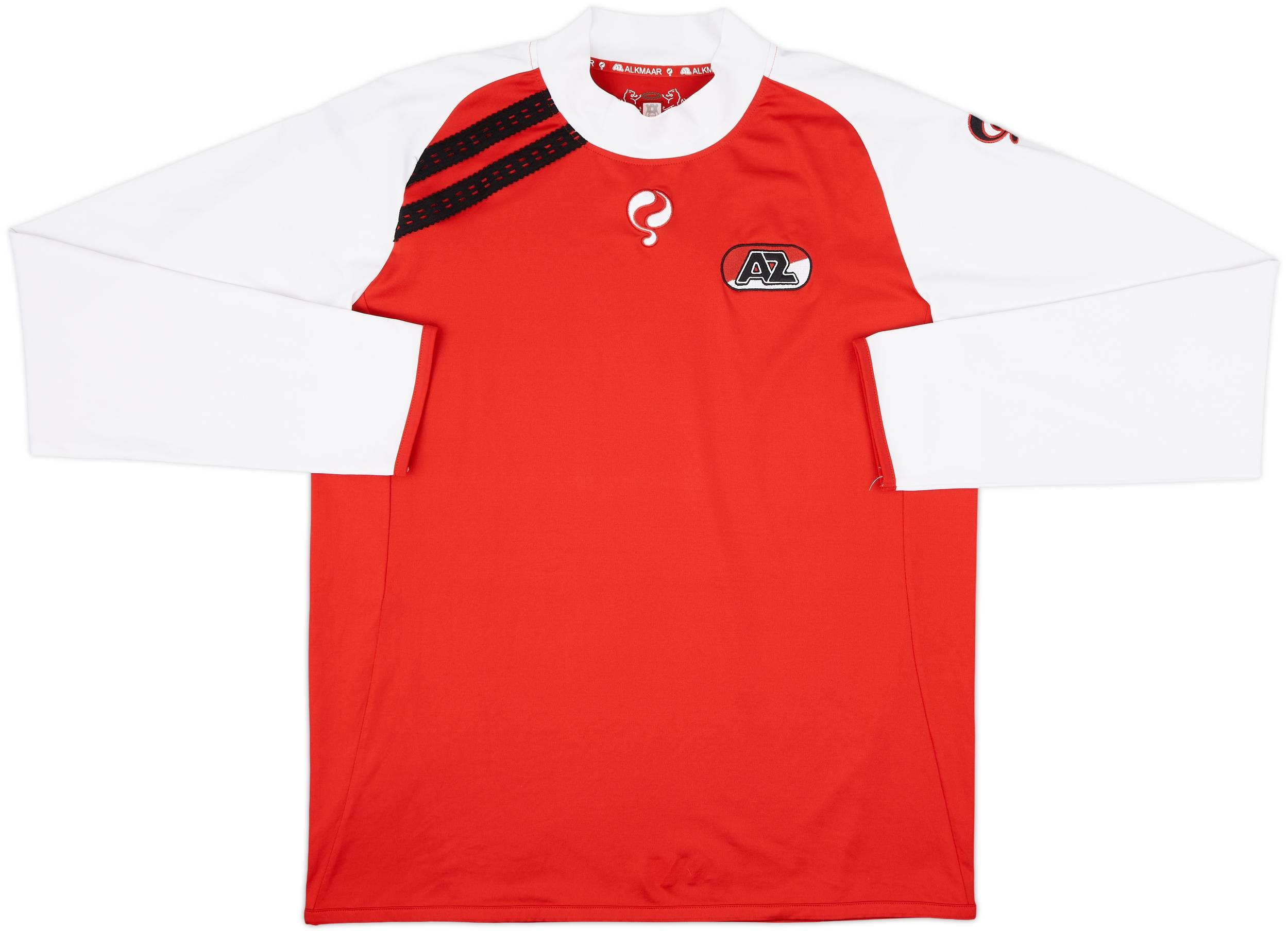 2010-11 AZ Alkmaar Home L/S Shirt - 9/10 - (XL)