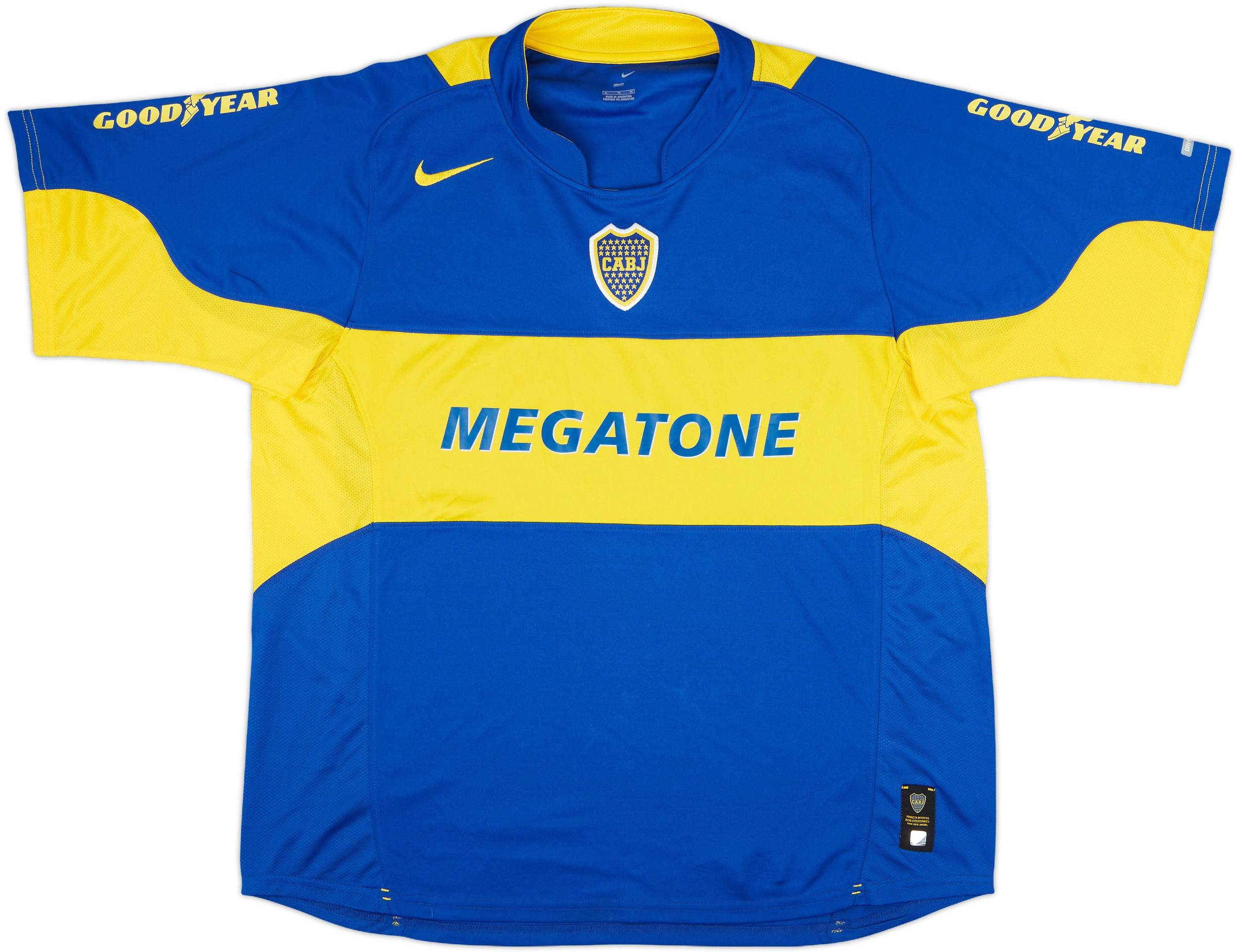 2005 Boca Juniors Home Shirt - 9/10 - (XL)