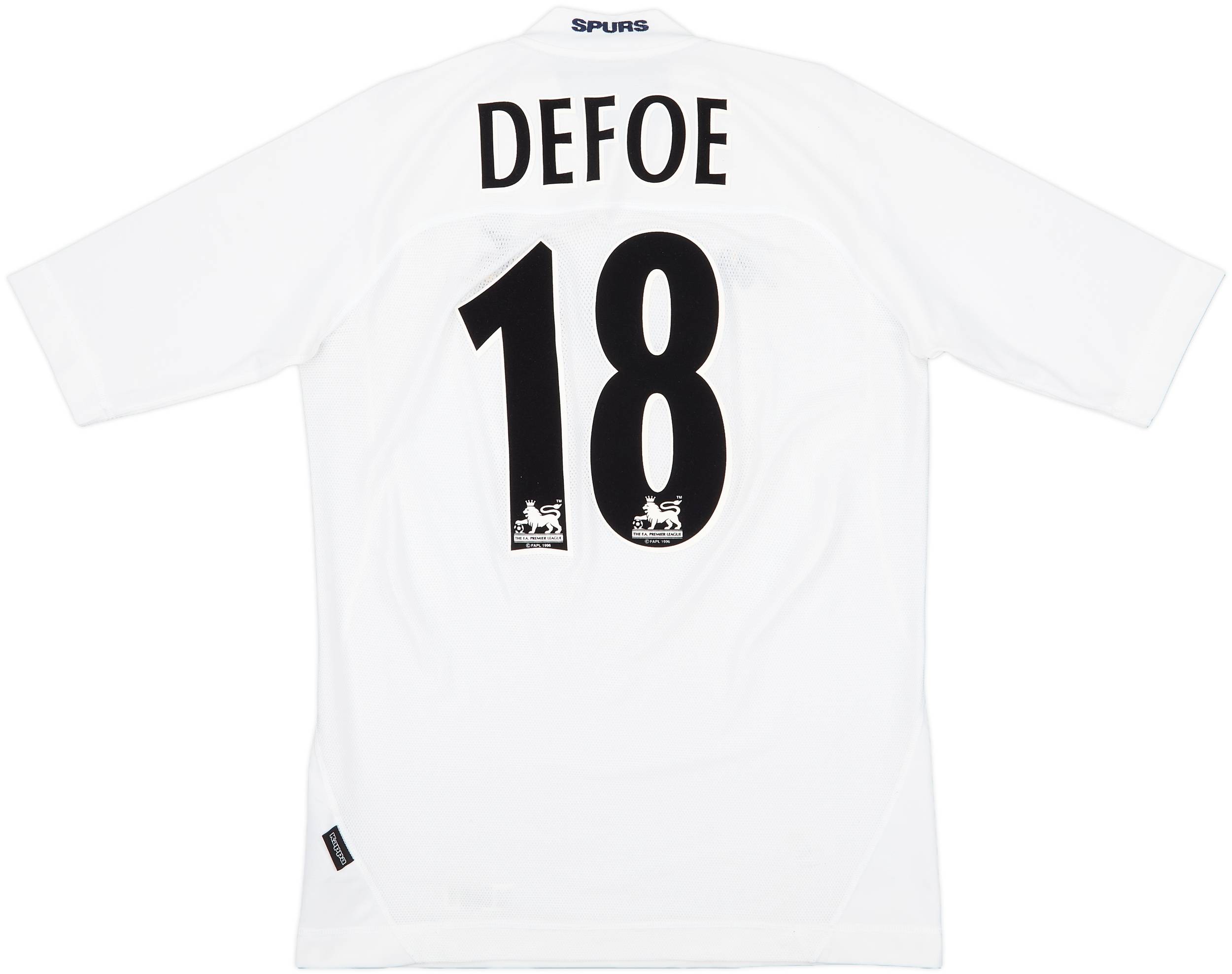 2004-05 Tottenham Home Shirt Defoe #18 - 6/10 - (M)