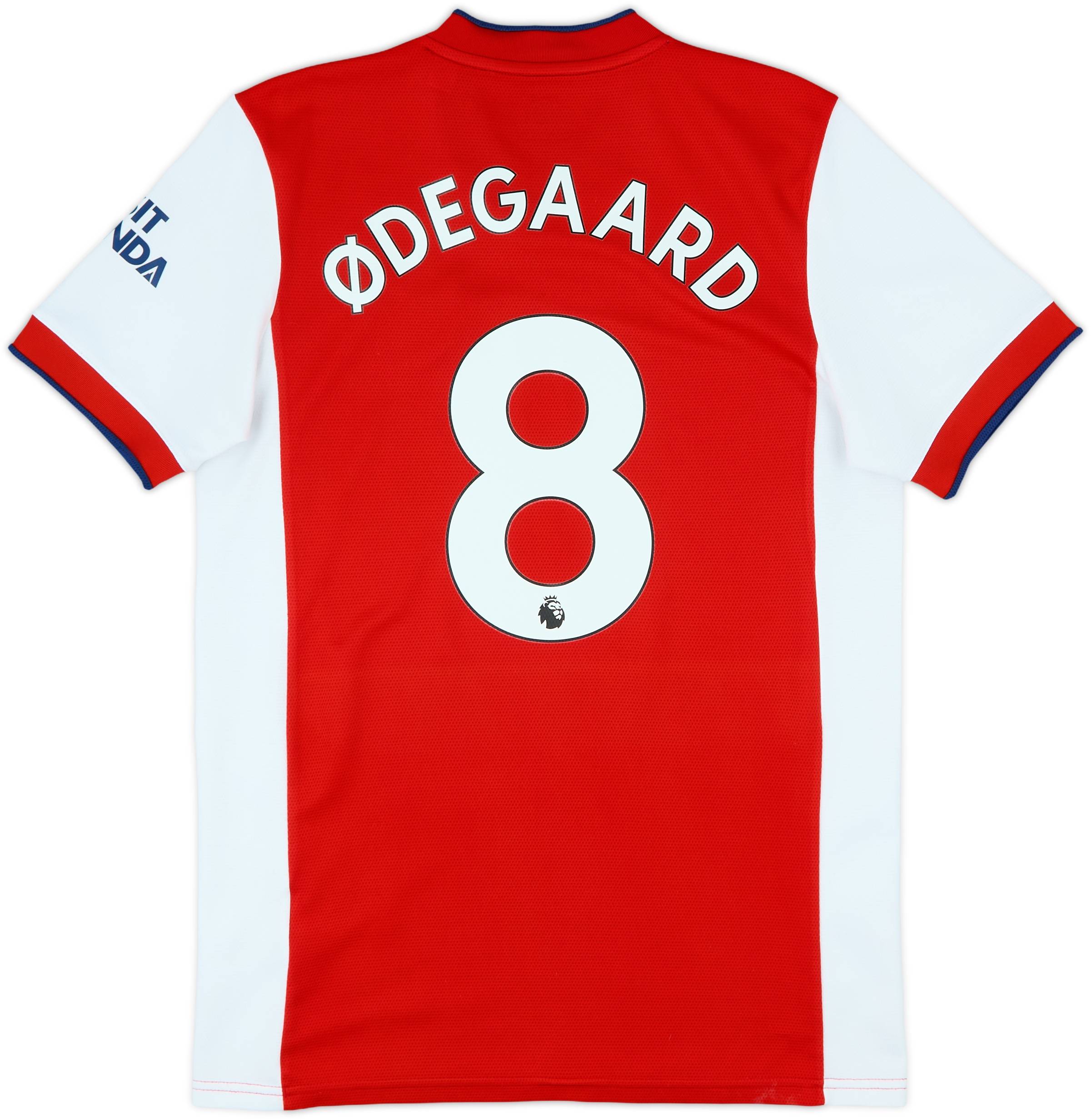 2021-22 Arsenal Home Shirt Odegaard #8 - 10/10 - (M)