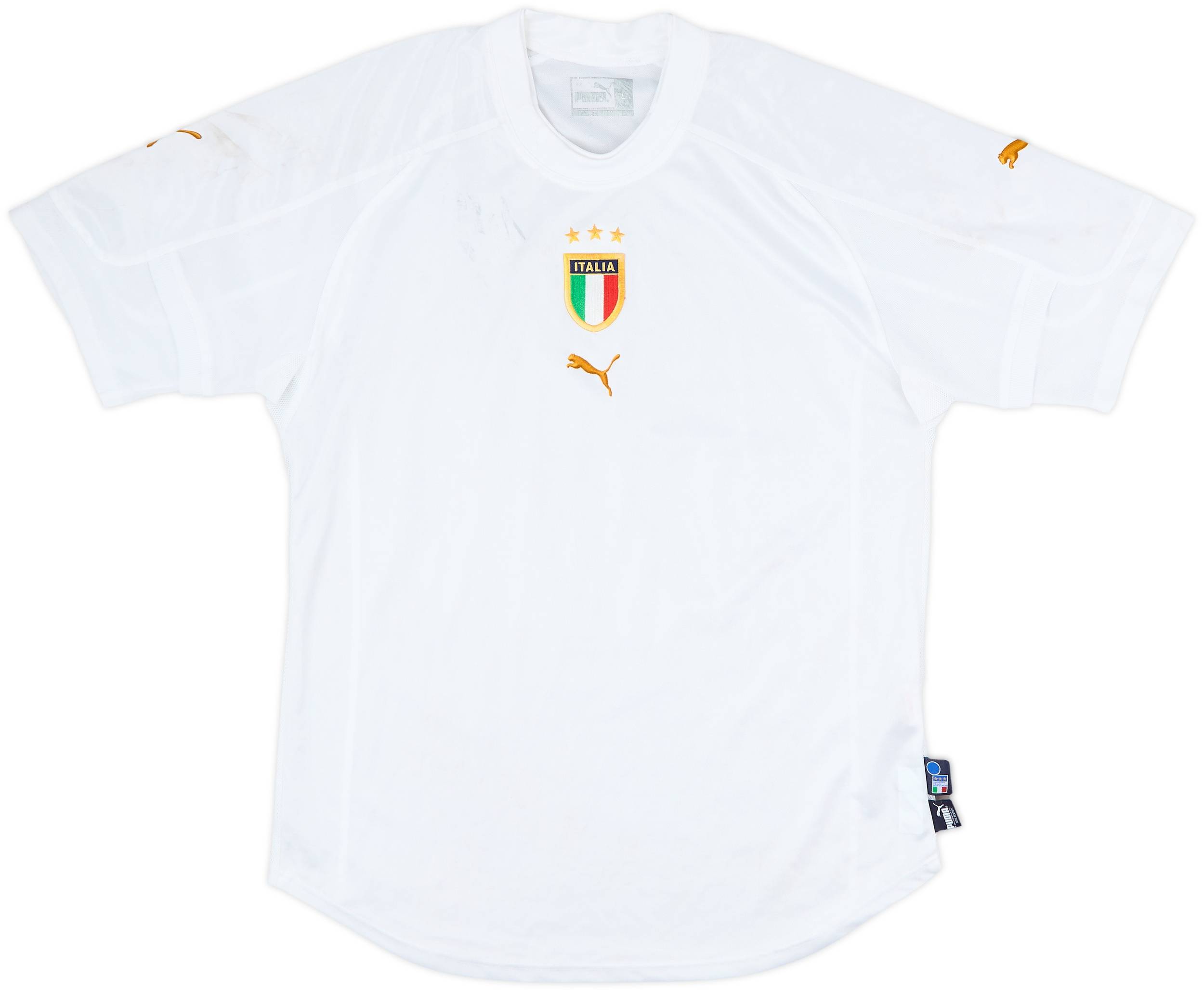 Italy 2004 Away Shirt 2004-06 Italy Away Shirt 4/10 (L)