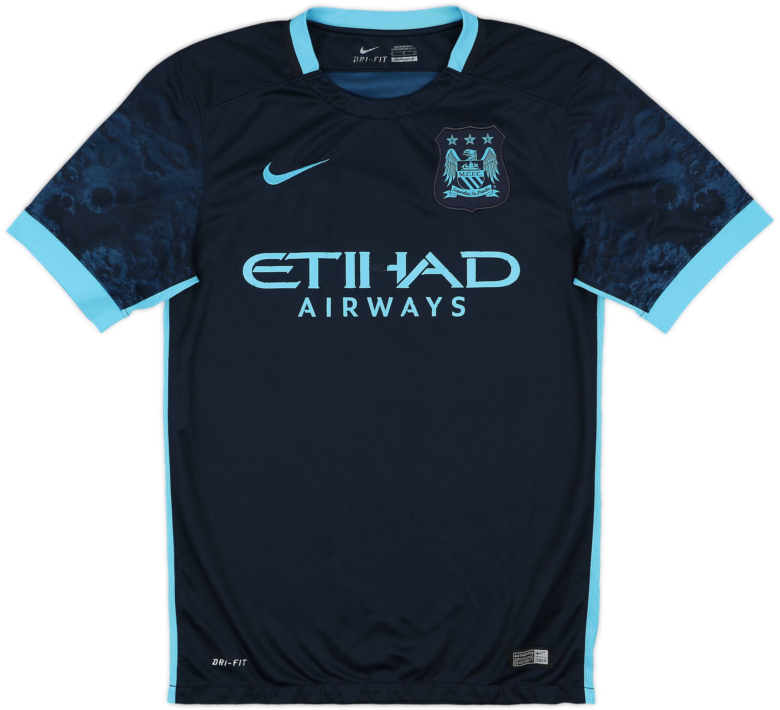 2015-16 Manchester City Away Shirt - 5/10 - (S)