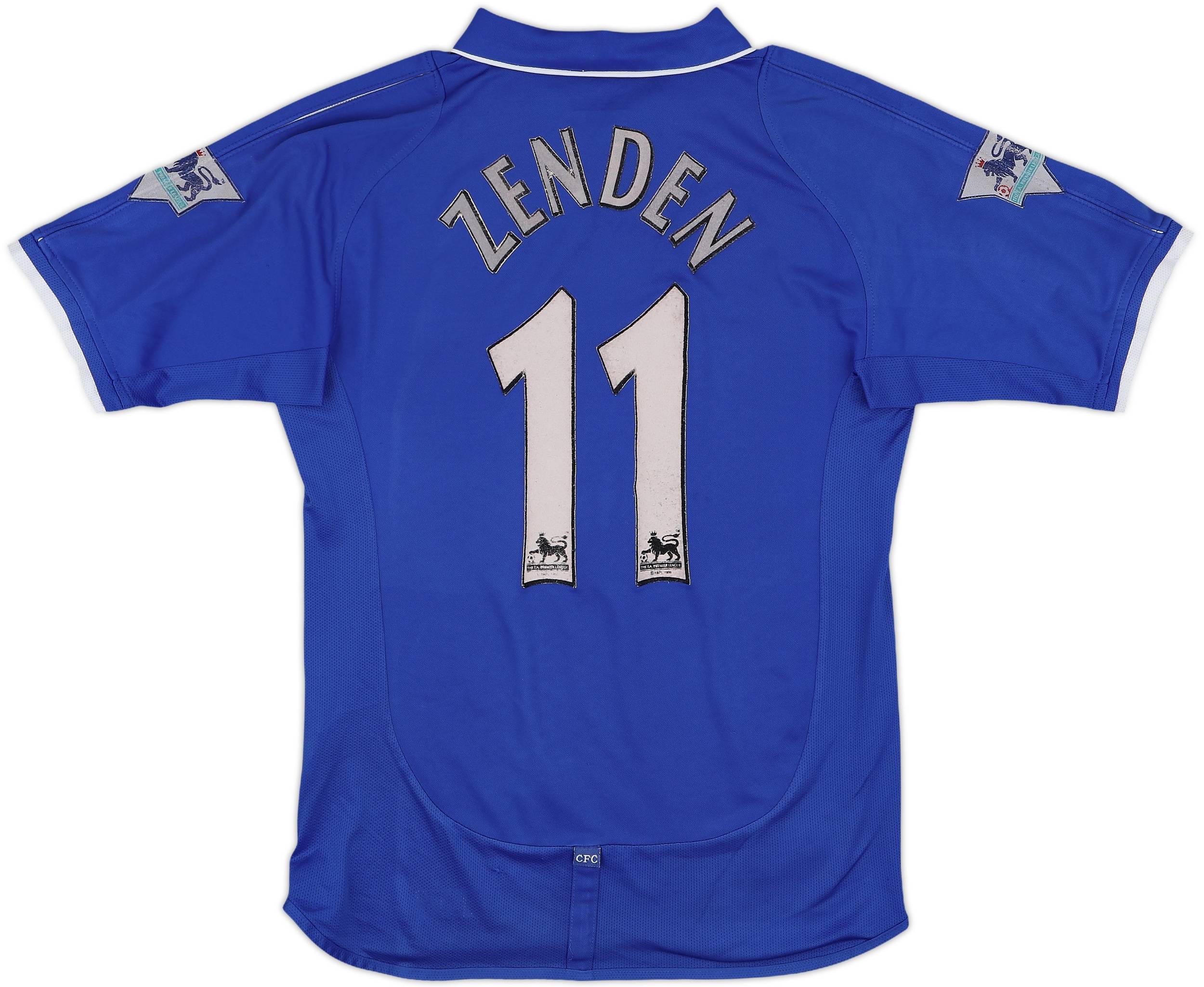 2001-03 Chelsea Home Shirt Zenden #11 - 5/10 - (S)