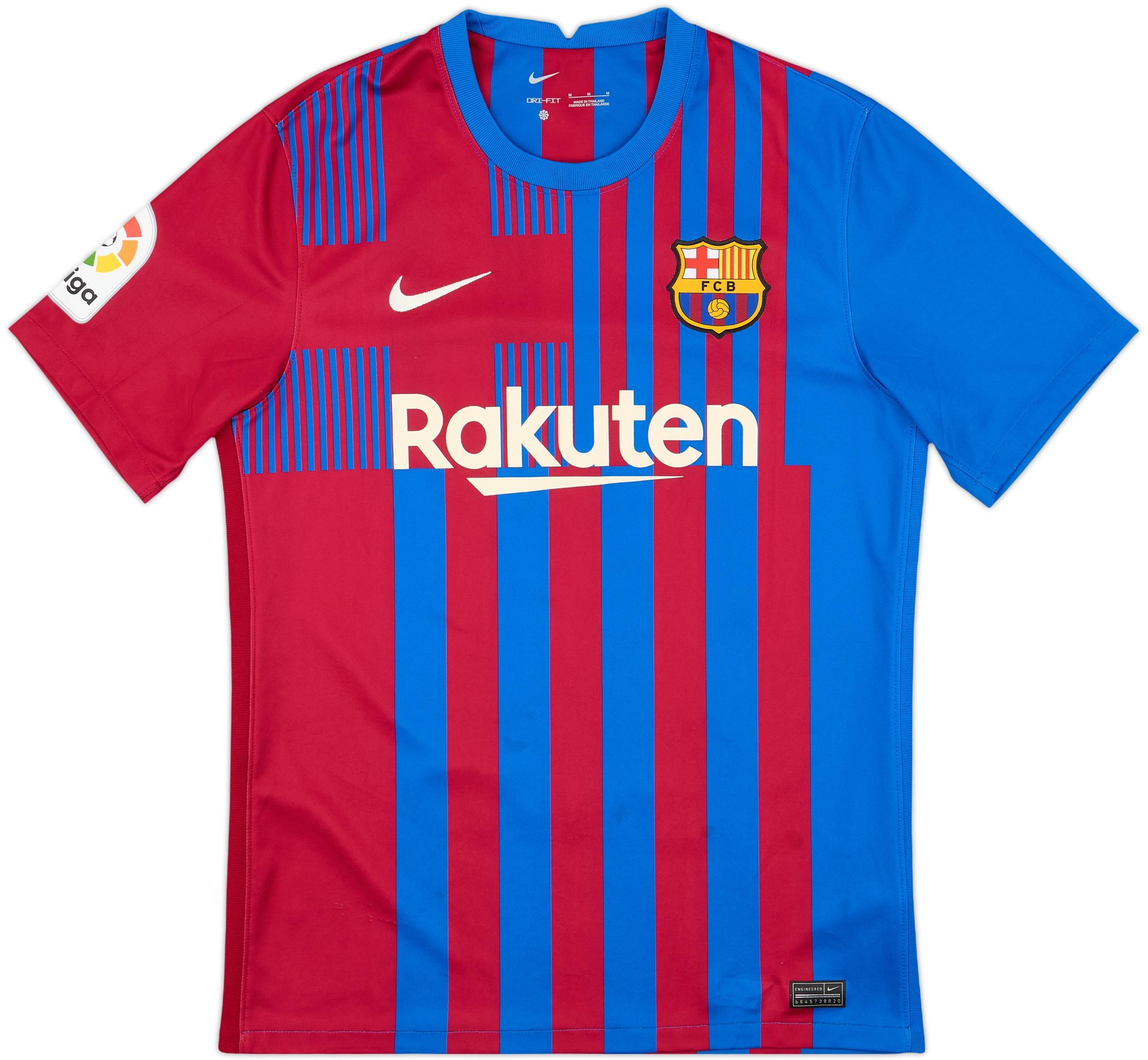 FC Barcelona ANSU FATI 10 シャツ Barcelona Home Match Jersey Shirt 2021/22 Nike Ansu Fati #10