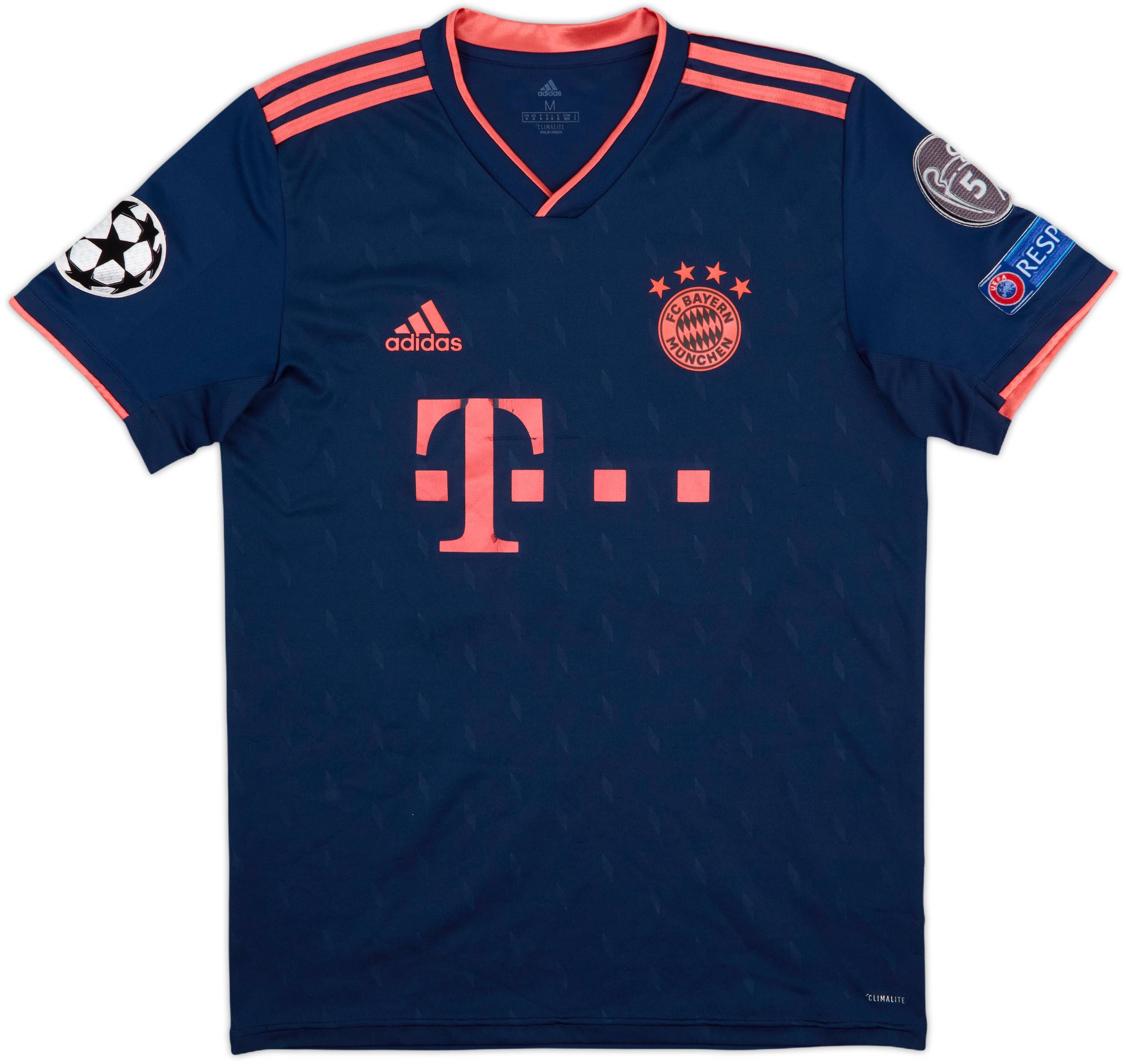 FC BAYERN MUNCHEN ゲームシャツ 2019-20 Bayern Munich Third Shirt Gnabry #22 - 5/10 - (M)