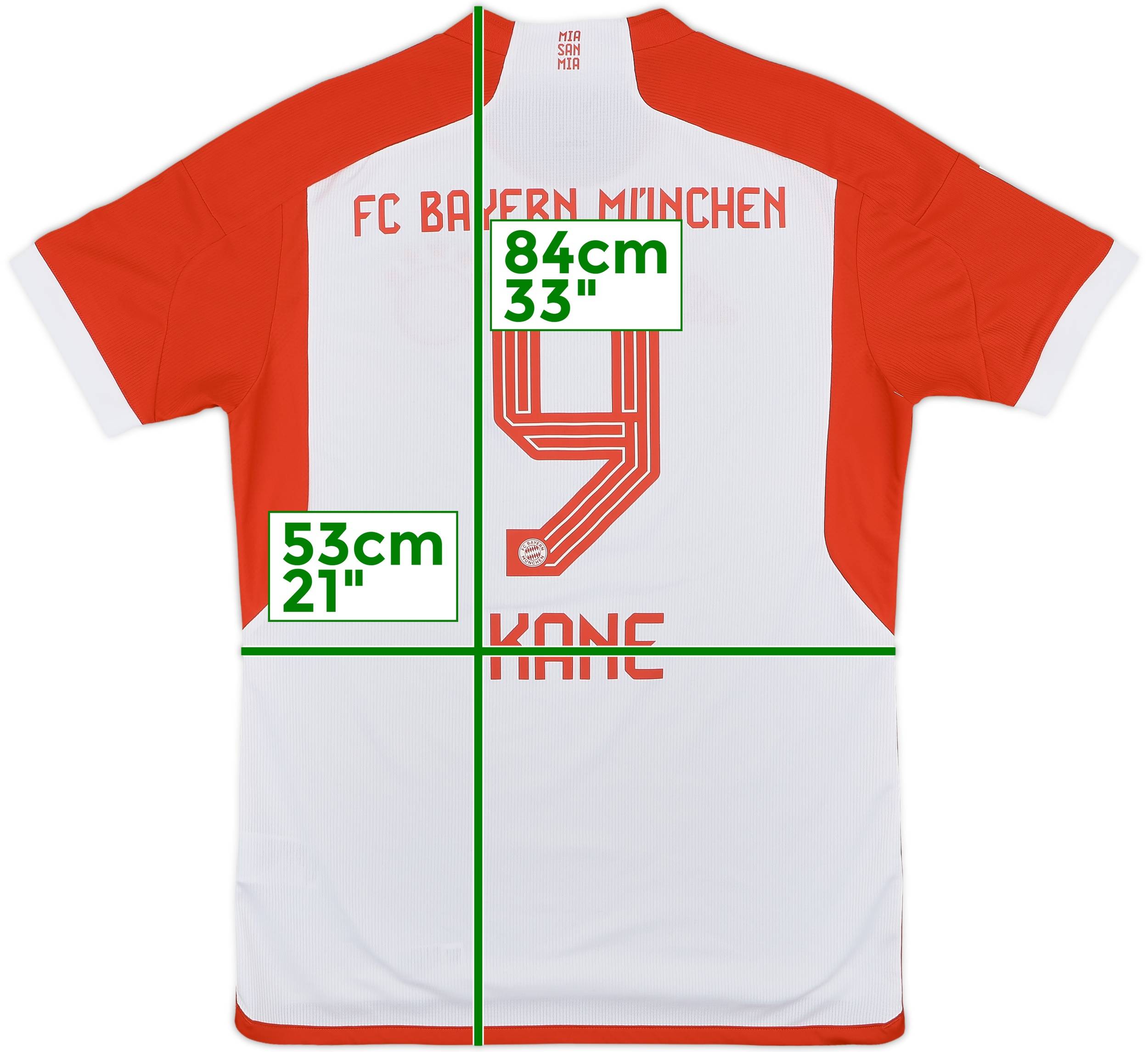 2023-24 Bayern Munich Home Shirt Kane #9 - 8/10 - (M)