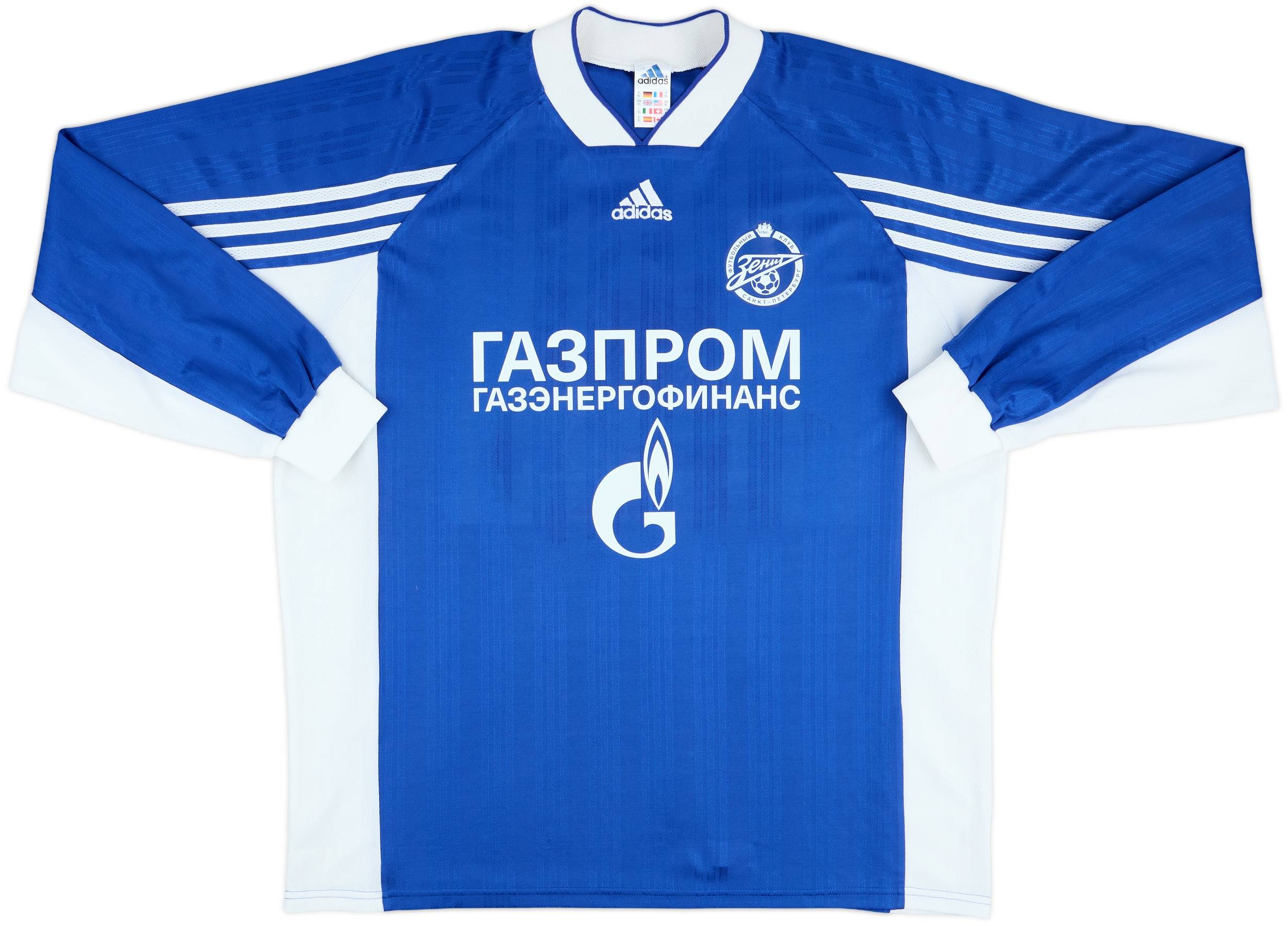 1999-00 adidas Template L/S Shirt (Zenit St Petersburg) #11 - 9/10