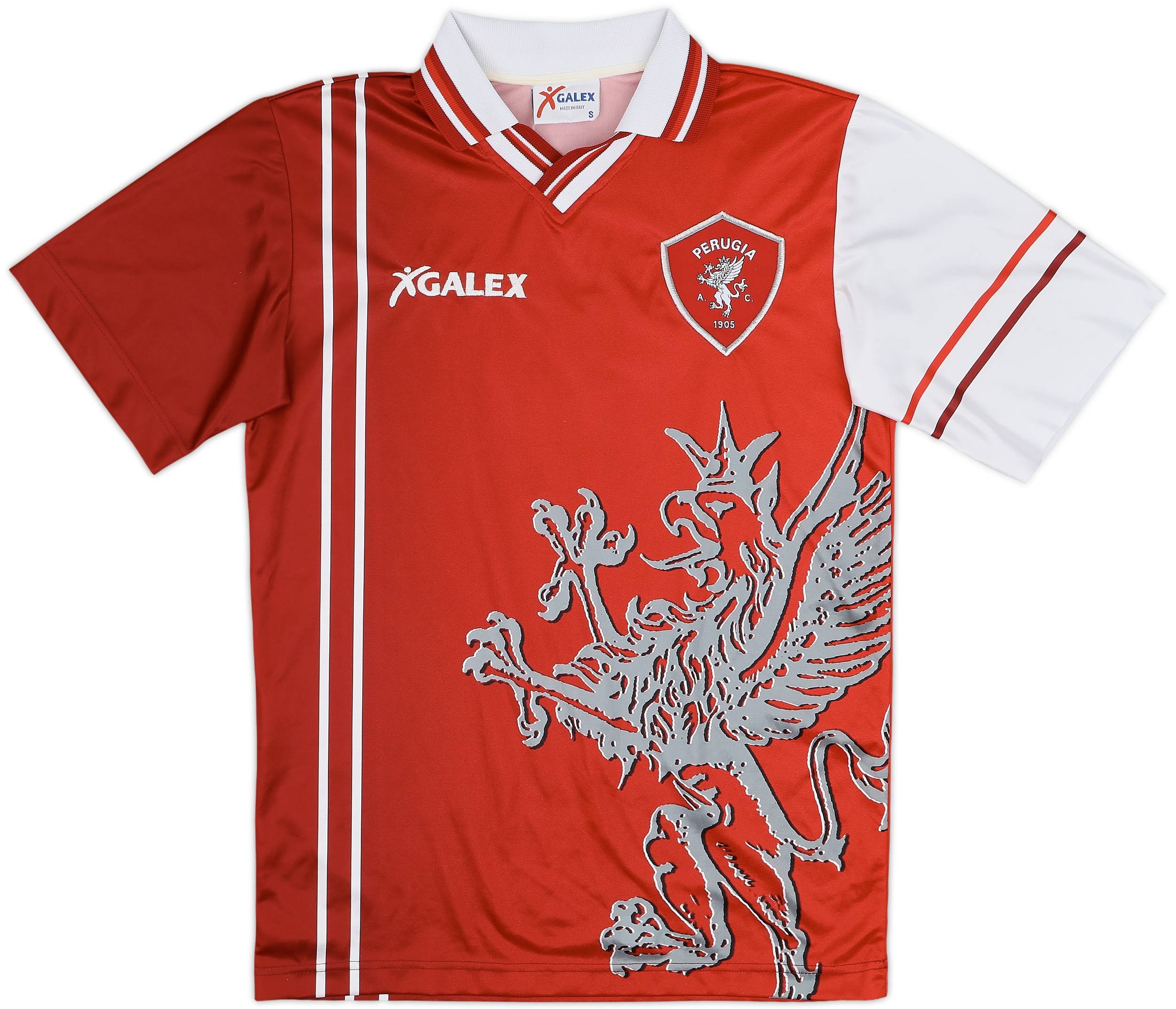 1998-99 Perugia Home Shirt Nakata #7 - 9/10 - (S)