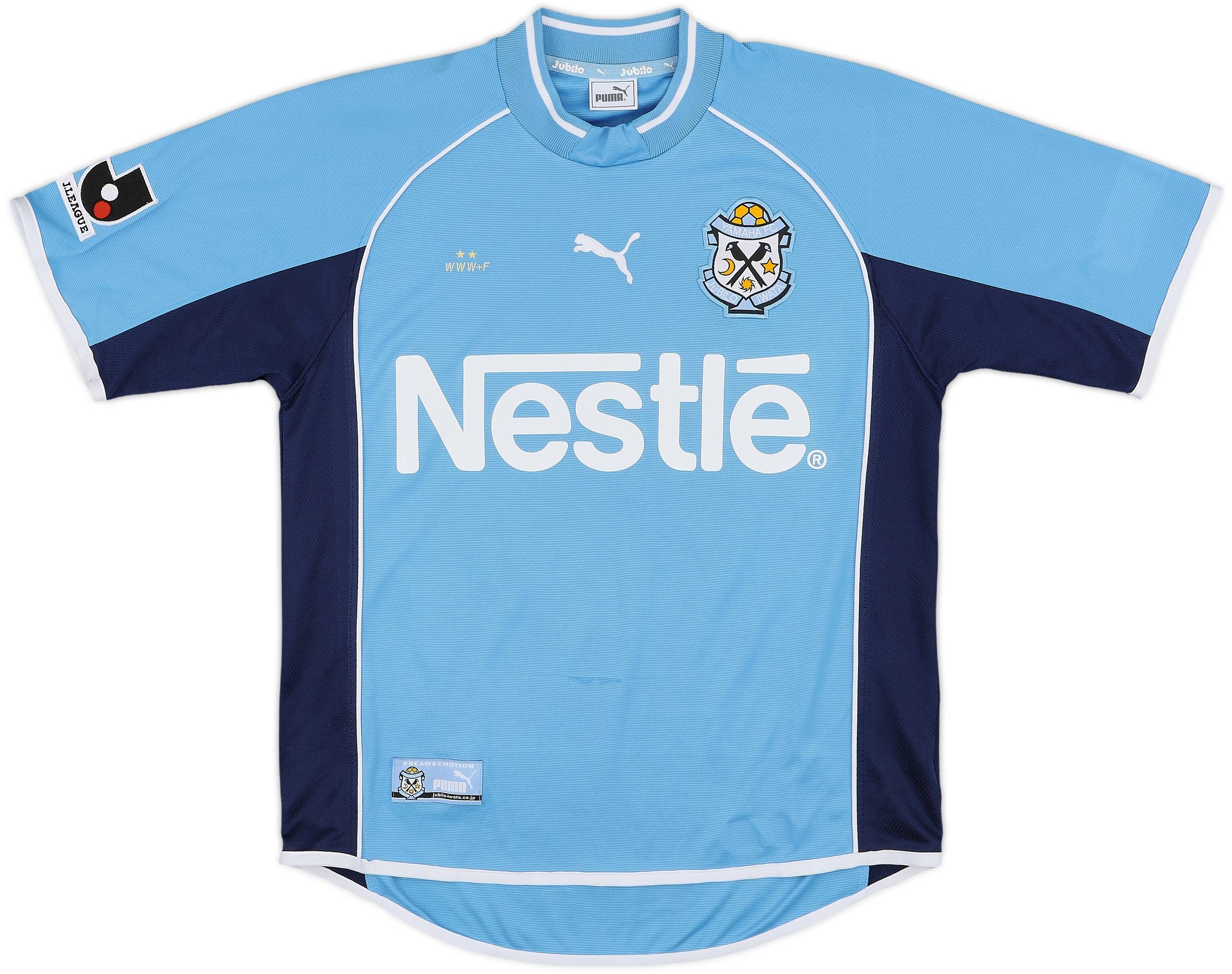 Jubilo Iwata サッカーシャツ 90年代　サイズＬ 1994-95 Jubilo Iwata Home Shirt (L)