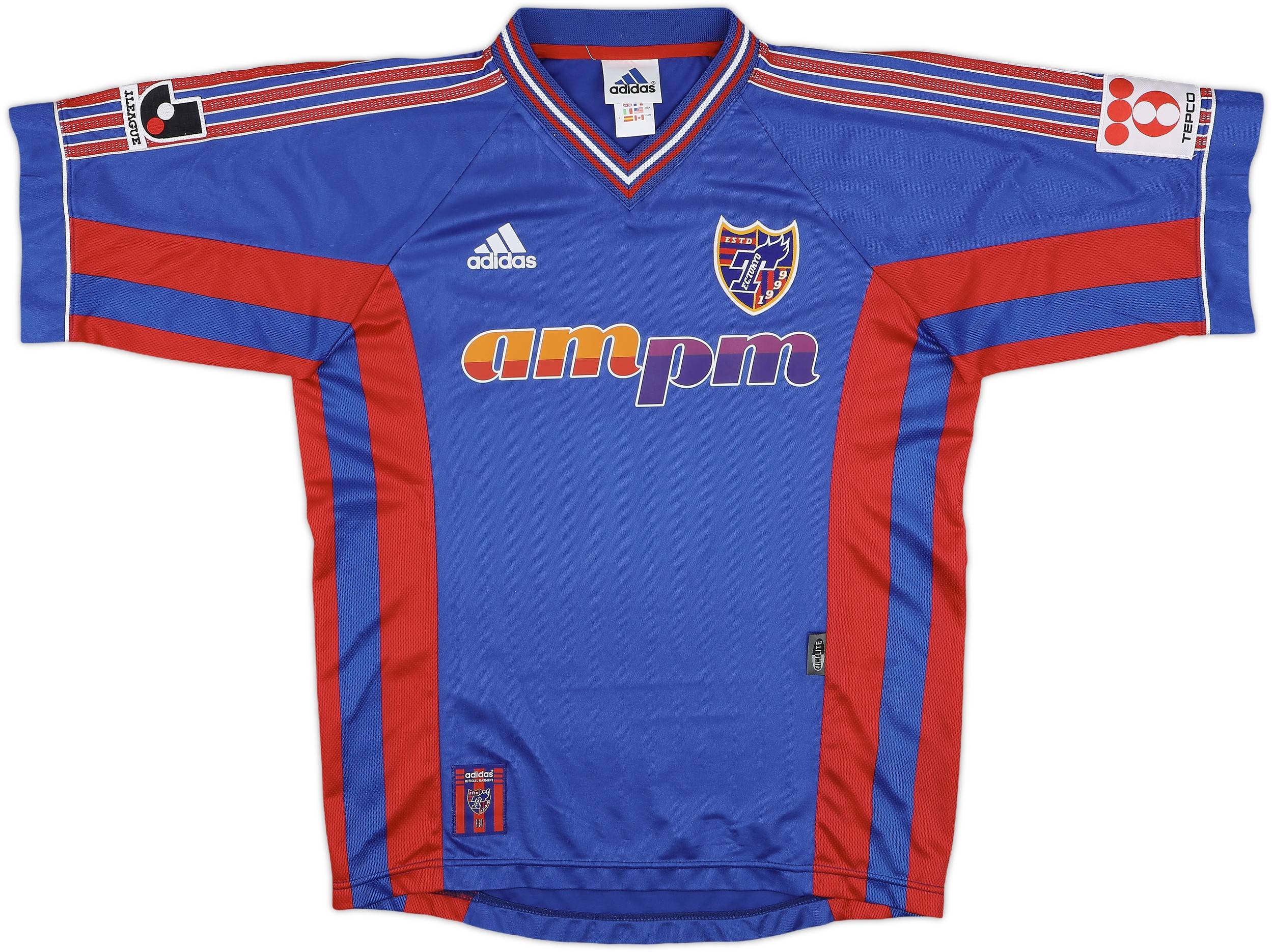 FC東京 FCTOKYO 1999年/2000年(H) ホーム ユニフォーム L FC東京 99/00(H) - (S)M~L | BENE