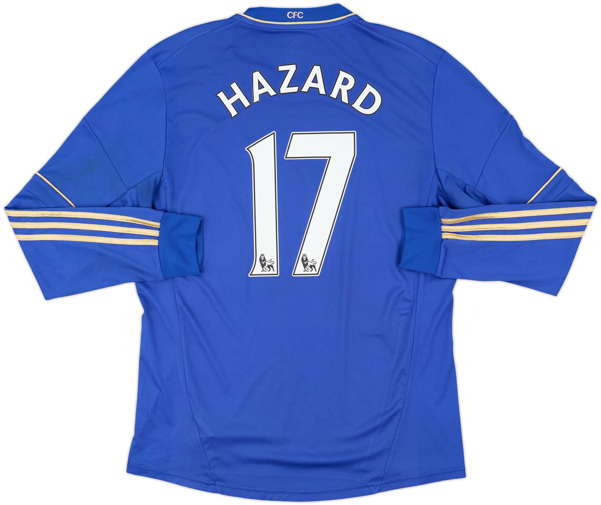 2012-13 Chelsea Home L/S Shirt Hazard #17 - 7/10 - (L)