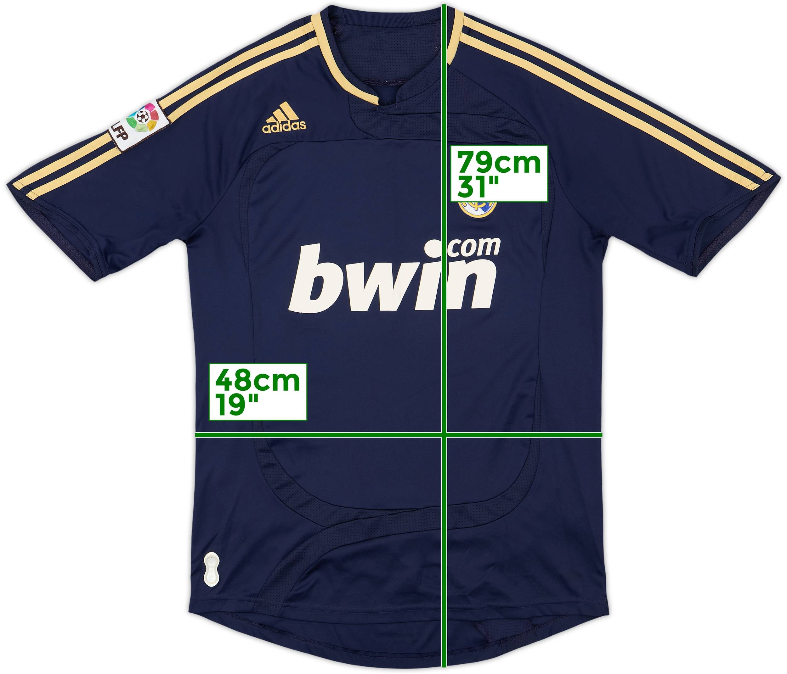 2007-08 Real Madrid Away Shirt - 8/10 - (S)