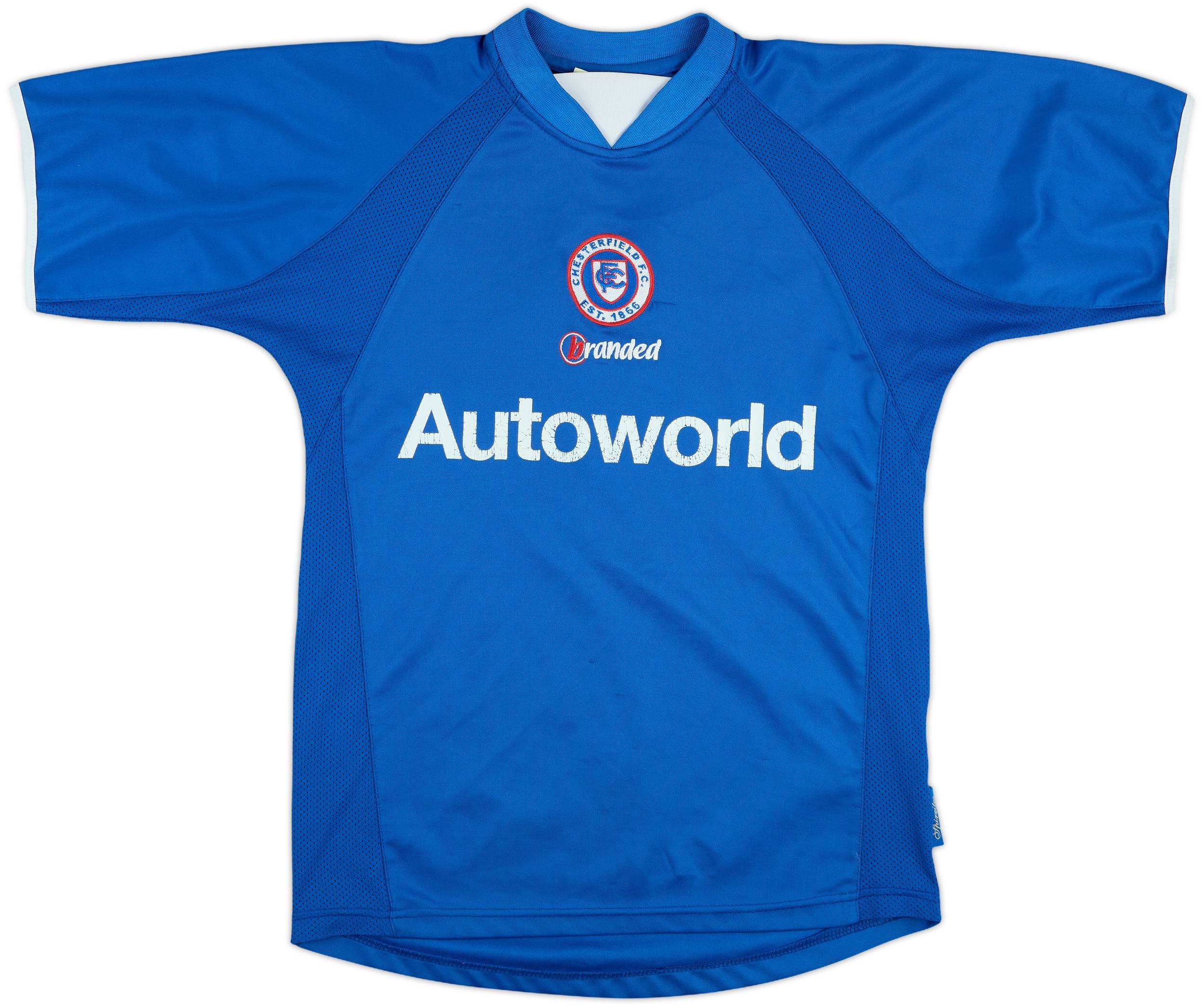 AKM×MOON JERSEY CHESTERFIELD 2004-05 Chesterfield Home Shirt - 6/10 - (S)