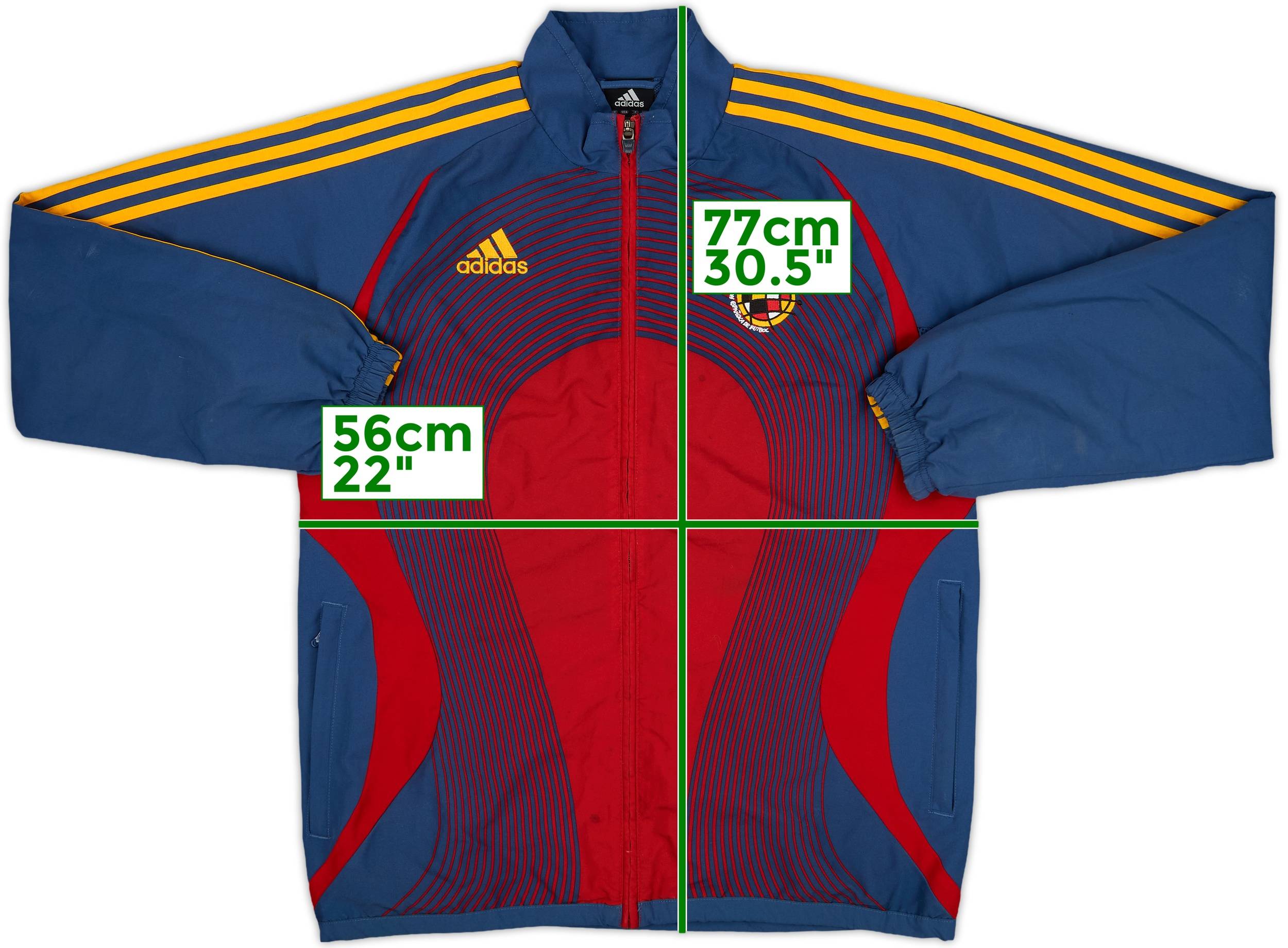 2006-08 Spain adidas Track Jacket - 7/10 - (M)