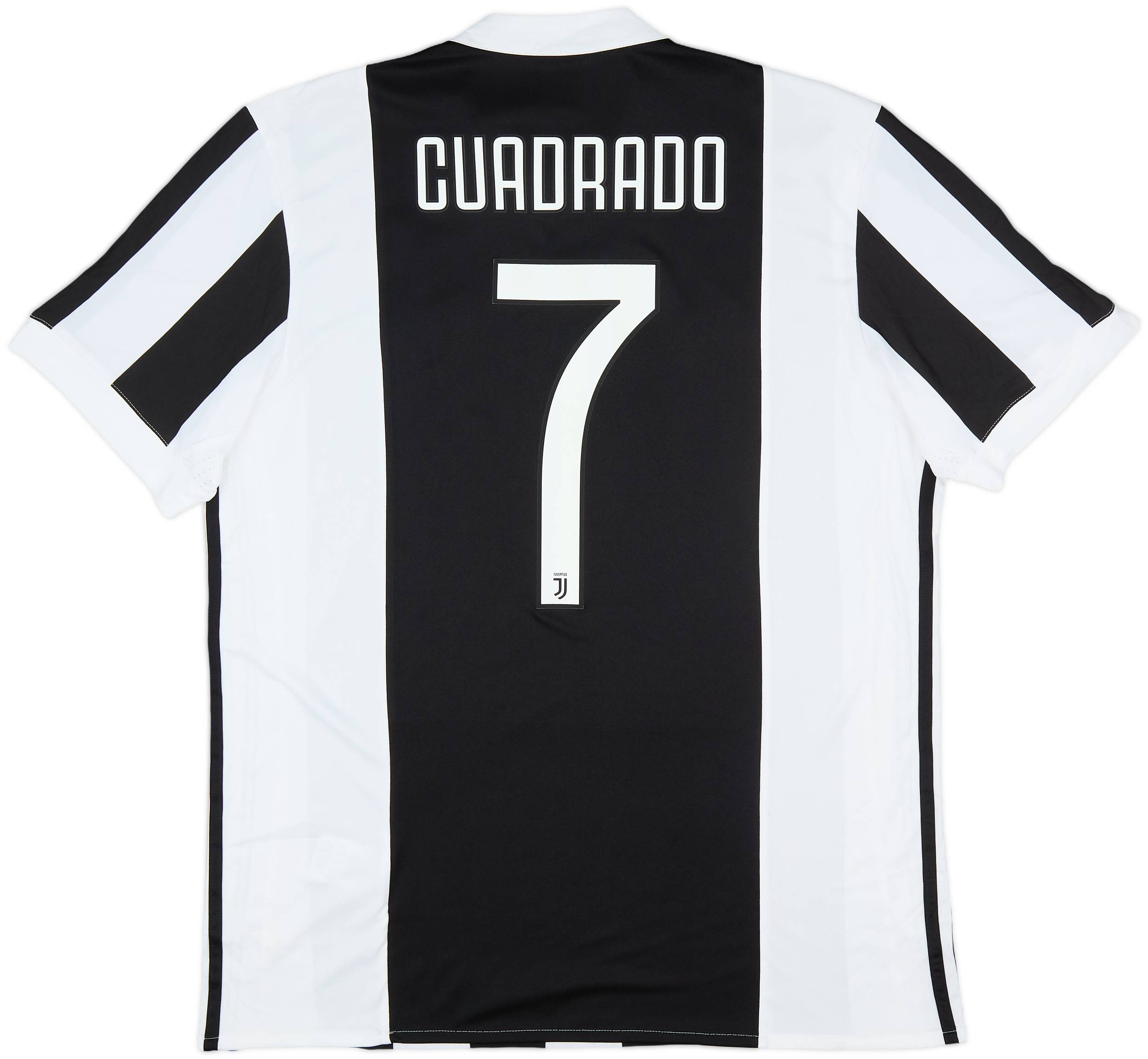 2017-18 Juventus Home Shirt Cuadrado #7 (L)