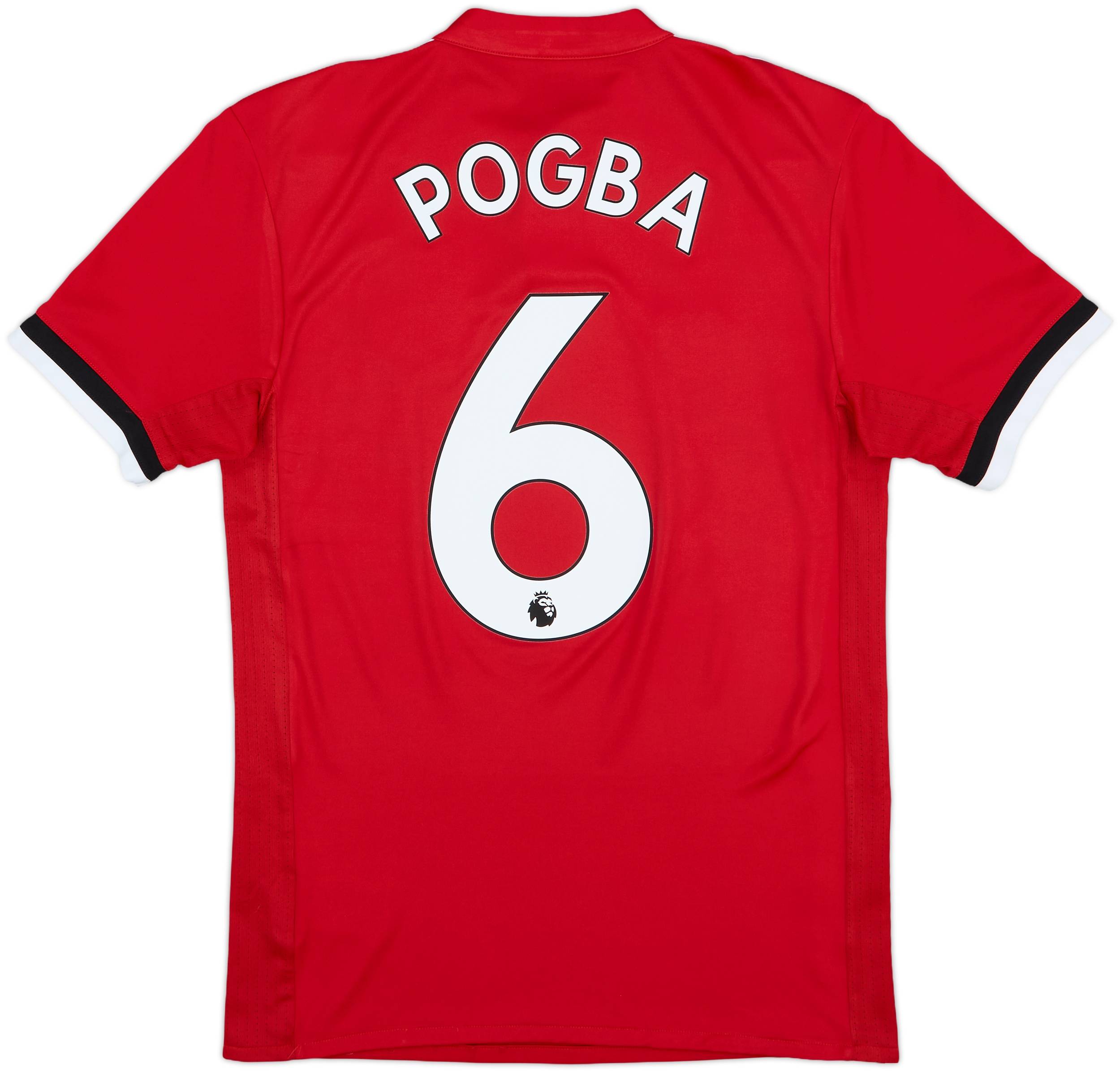 2017-18 Manchester United Home Shirt Pogba #6 - 8/10 - (XS)