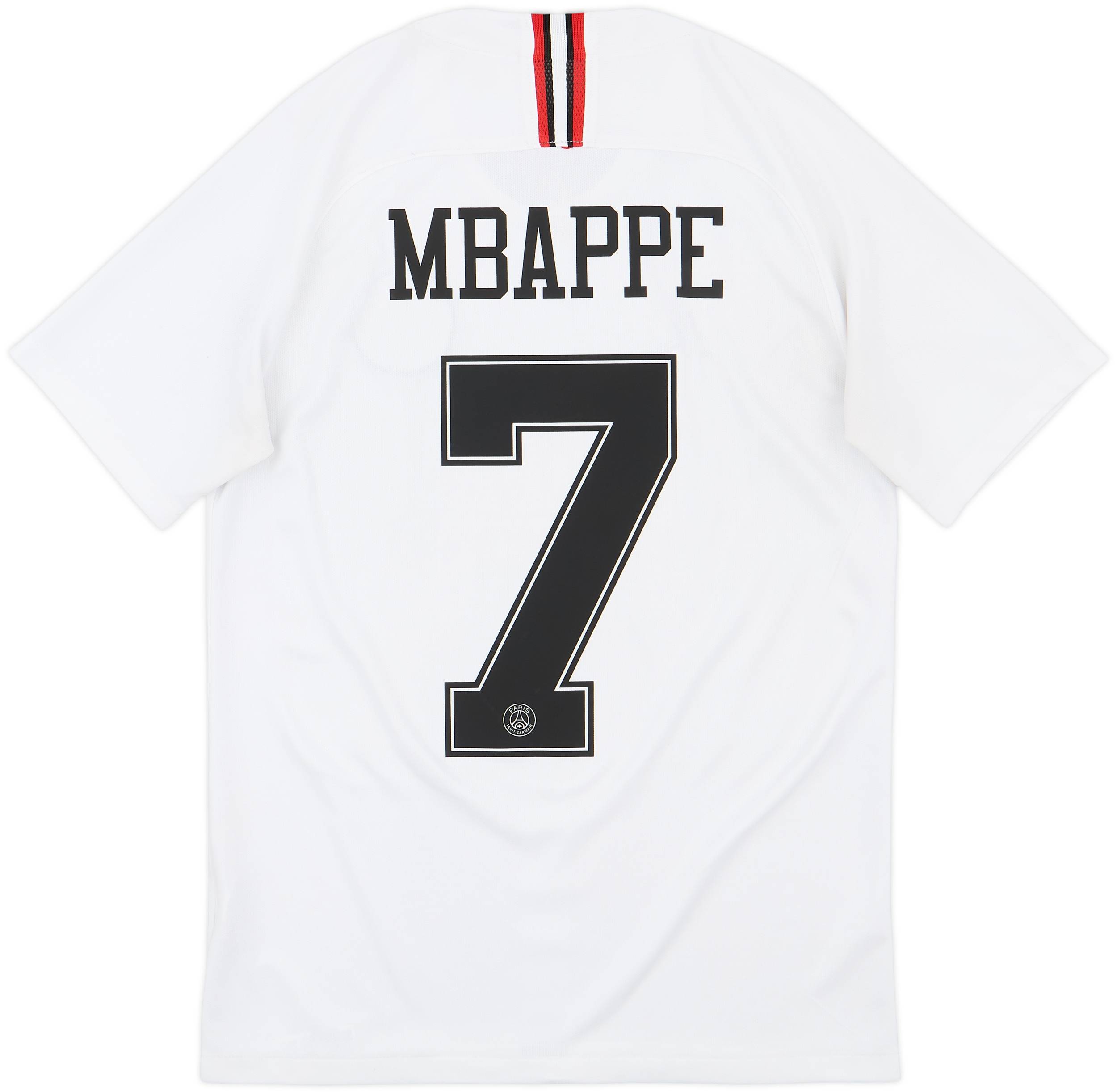 パリ・サンジェルマン Mbappé 7 シャツ Sサイズ 2018-19 Paris Saint-Germain Fourth Shirt Mbappe #7 - 9/10 - (S)