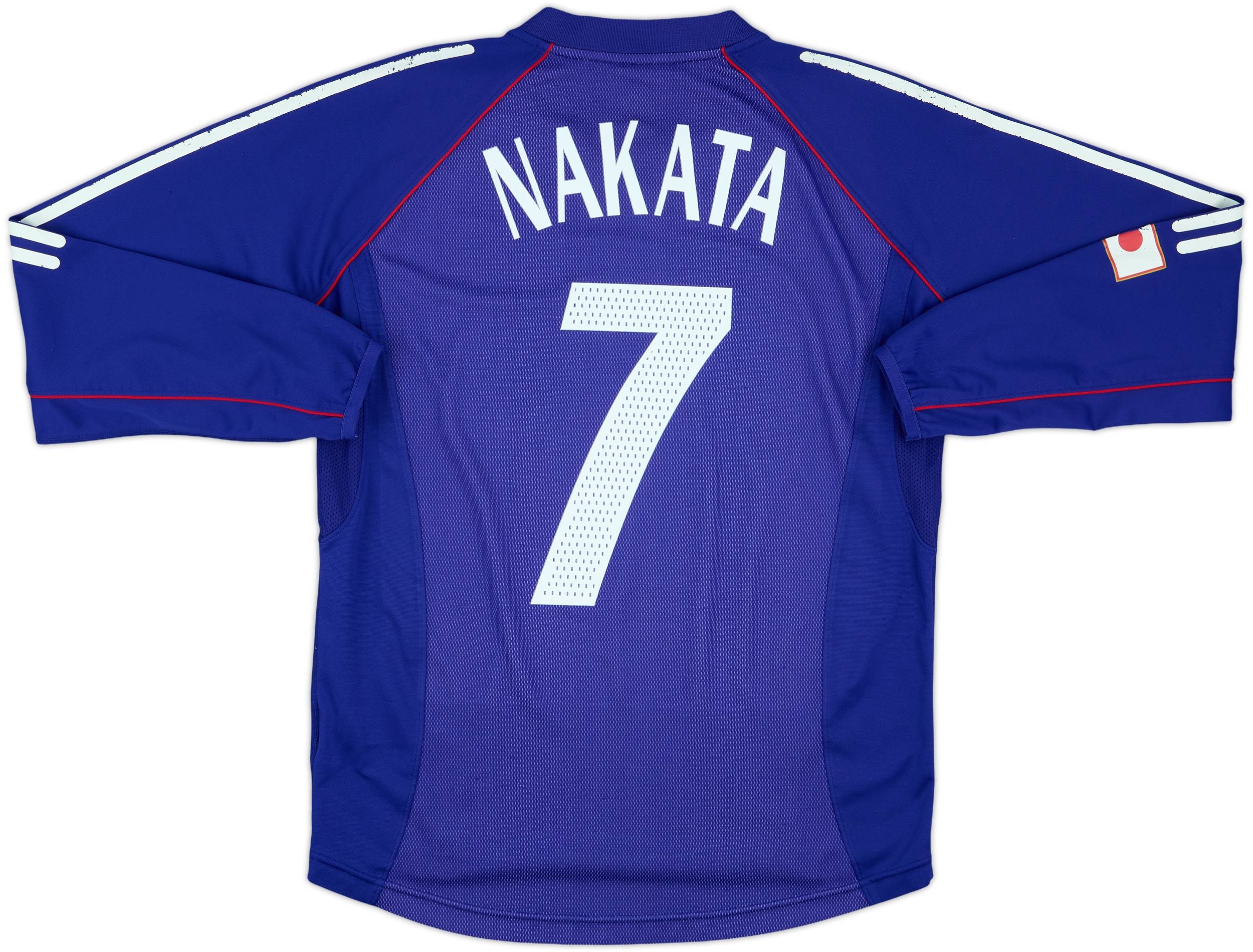 日本代表 アディダス シャツ NAKATA 7 2002-03 Japan adidas away authentic shirt #7 NAKATA】 | eBay