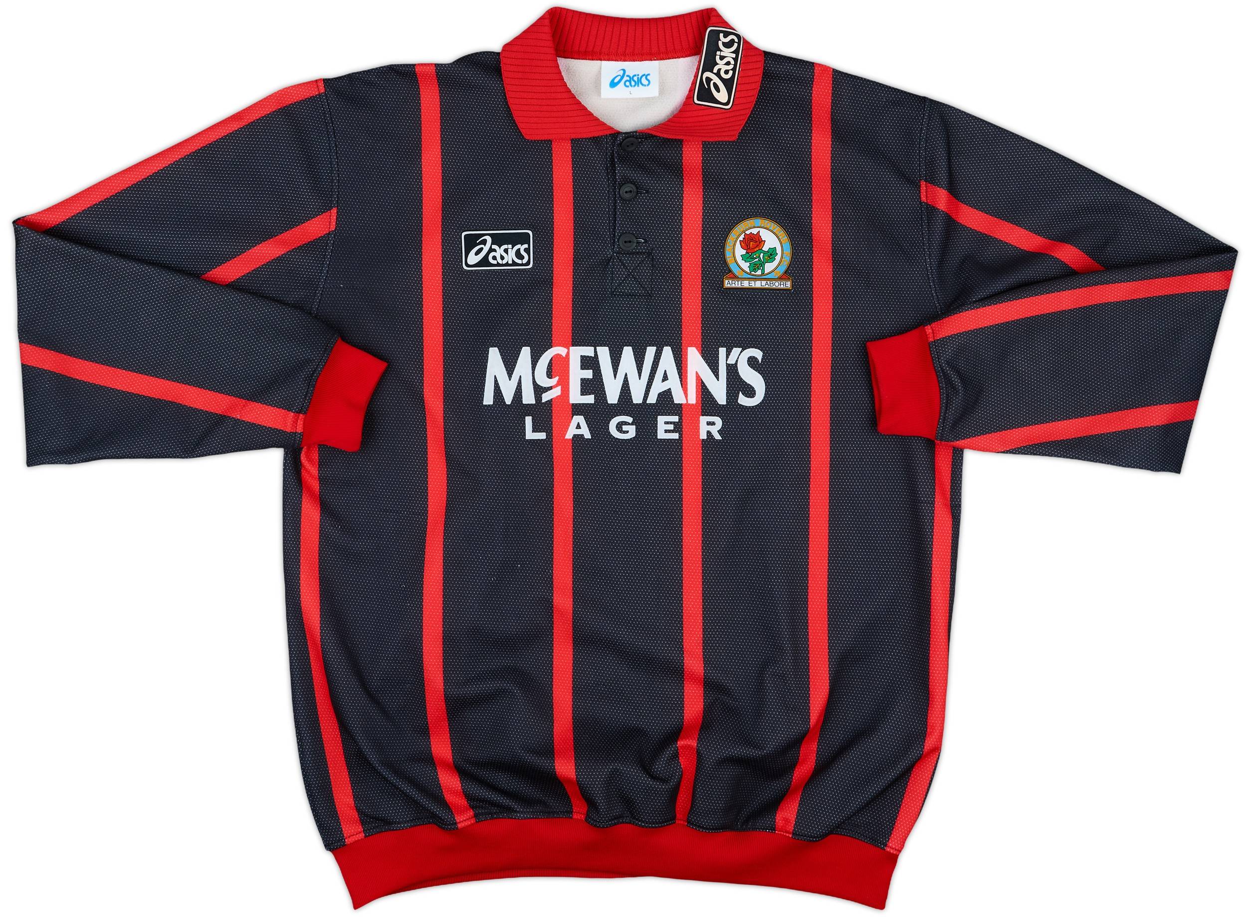 1994-95 Blackburn Asics Drill Top - 9/10 - (L)