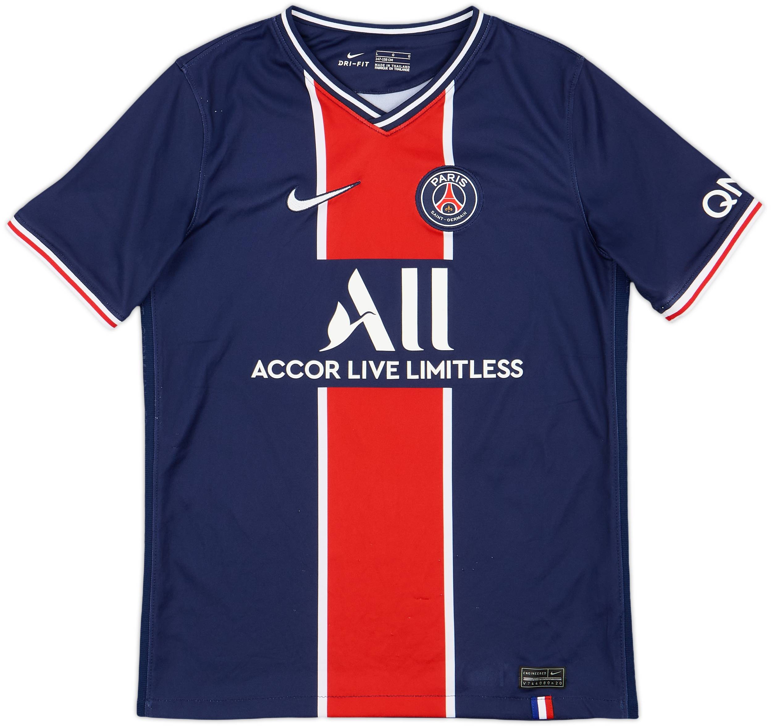その他 Folsom PSG-202 2020-21 Paris Saint-Germain Home Shirt - 8/10 - (L.Boys)