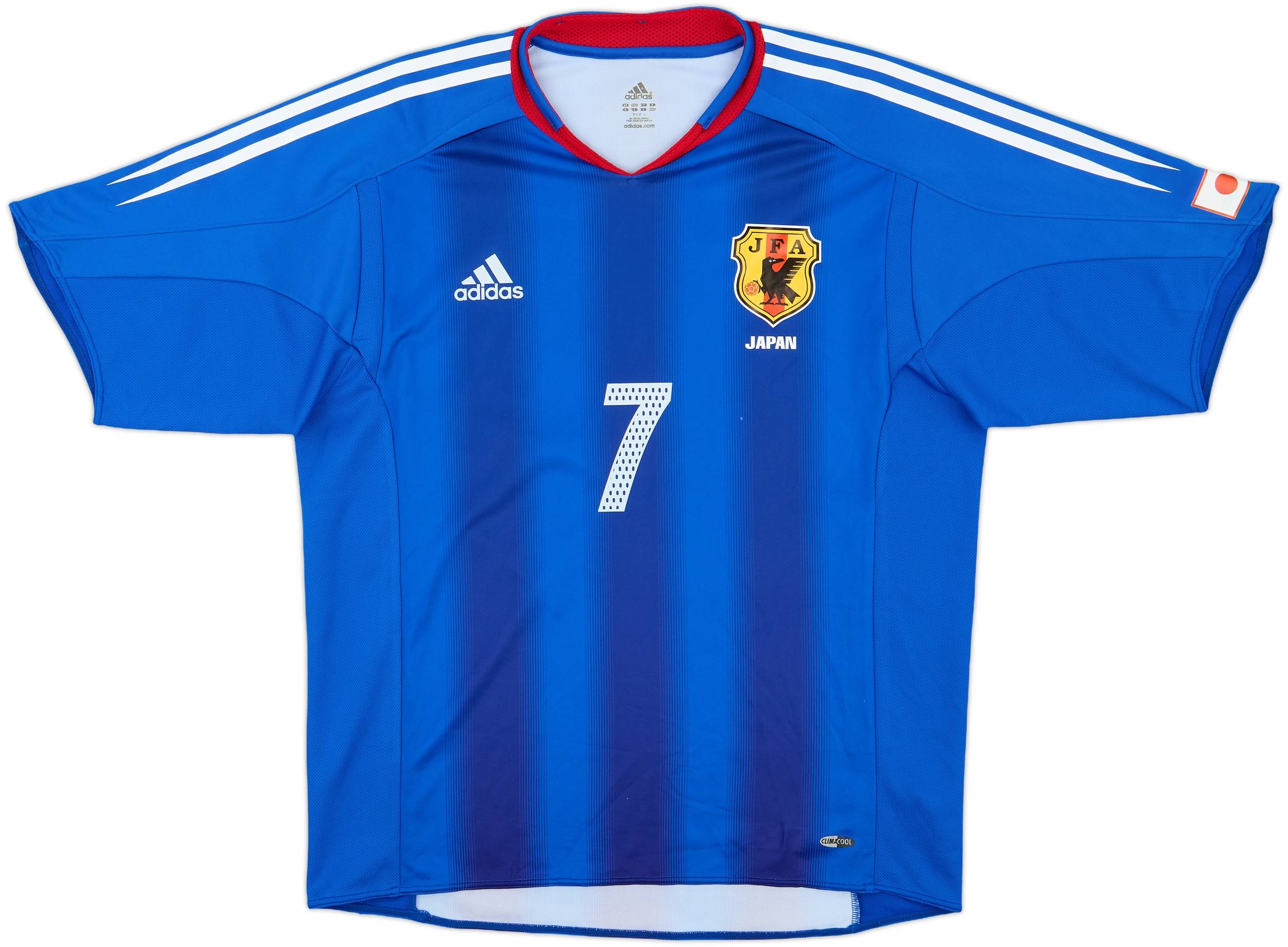 2004-06 Japan Authentic Home Shirt Nakata #7 - 7/10 - (L)