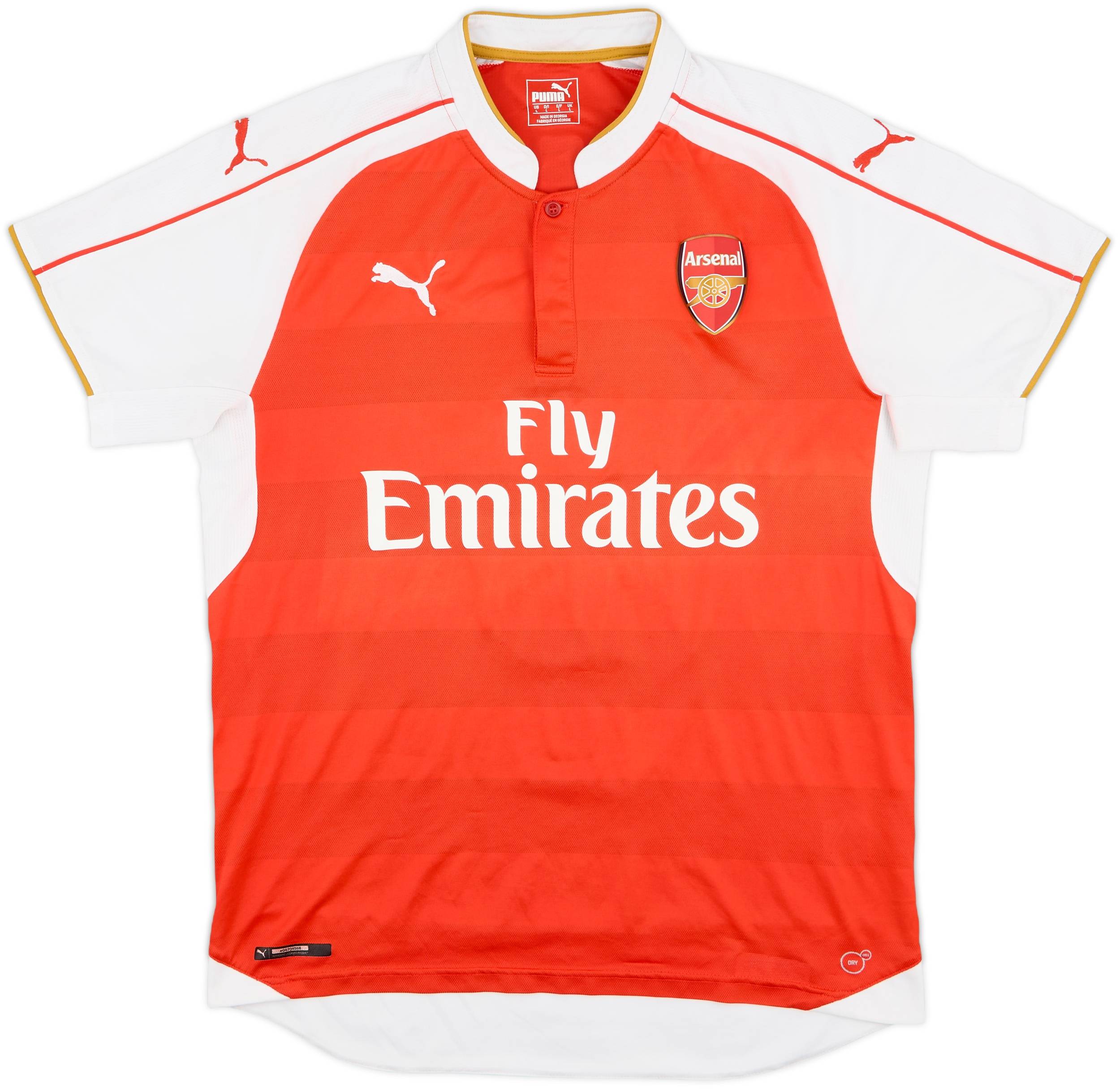 2015-16 Arsenal Home Shirt Alexis #17 - 8/10 - (L)