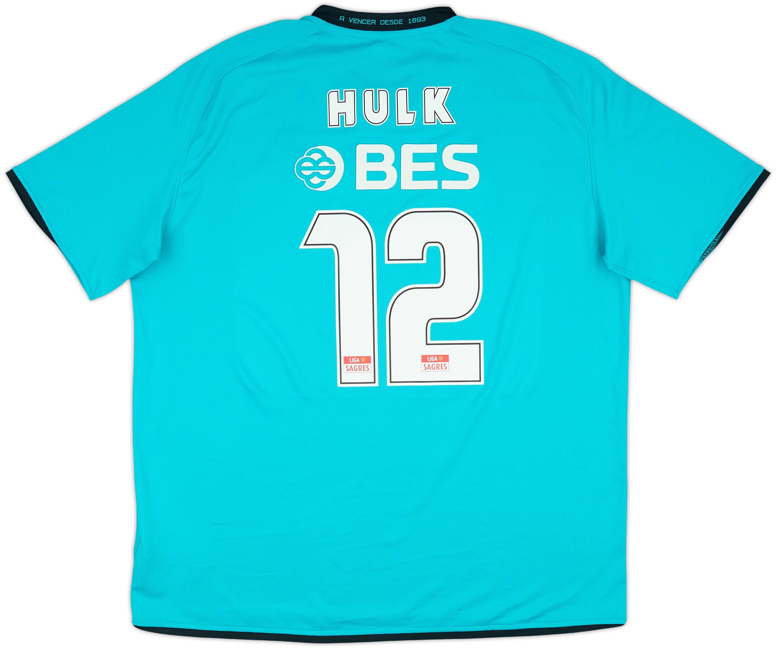 2008-09 Porto Away Shirt Hulk #12 - 10/10 - (XXL)
