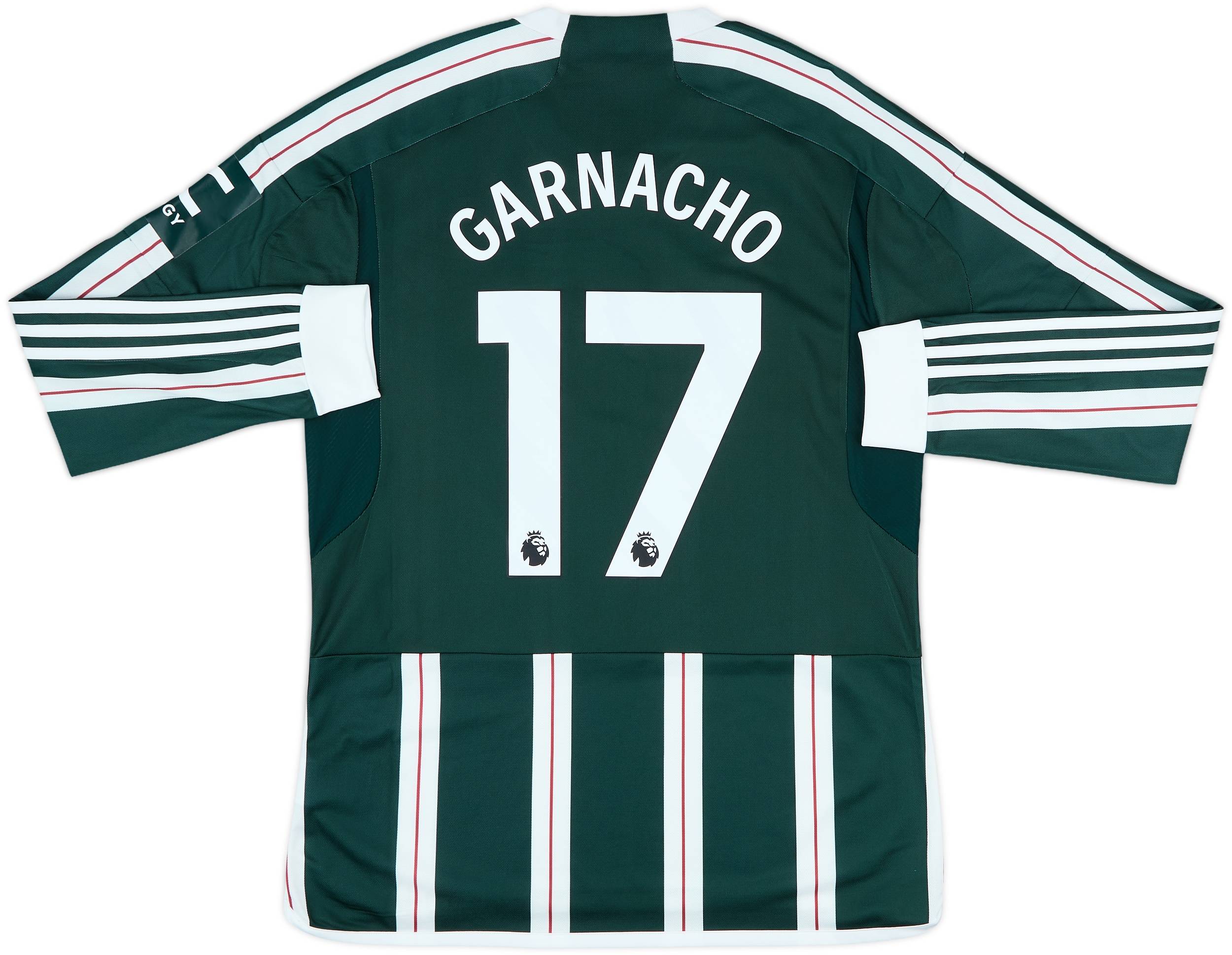 Manchester United Garnacho 17番 2023/24 Manchester United Authentic Home Jersey #17 Garnacho