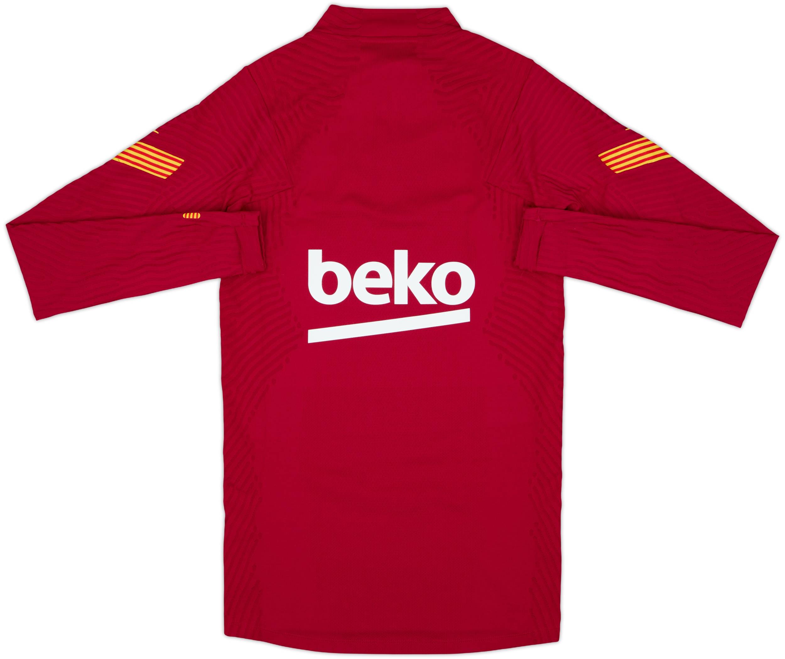 2020-21 Barcelona Nike Vaporknit 1/4 Zip Training Top (XS)