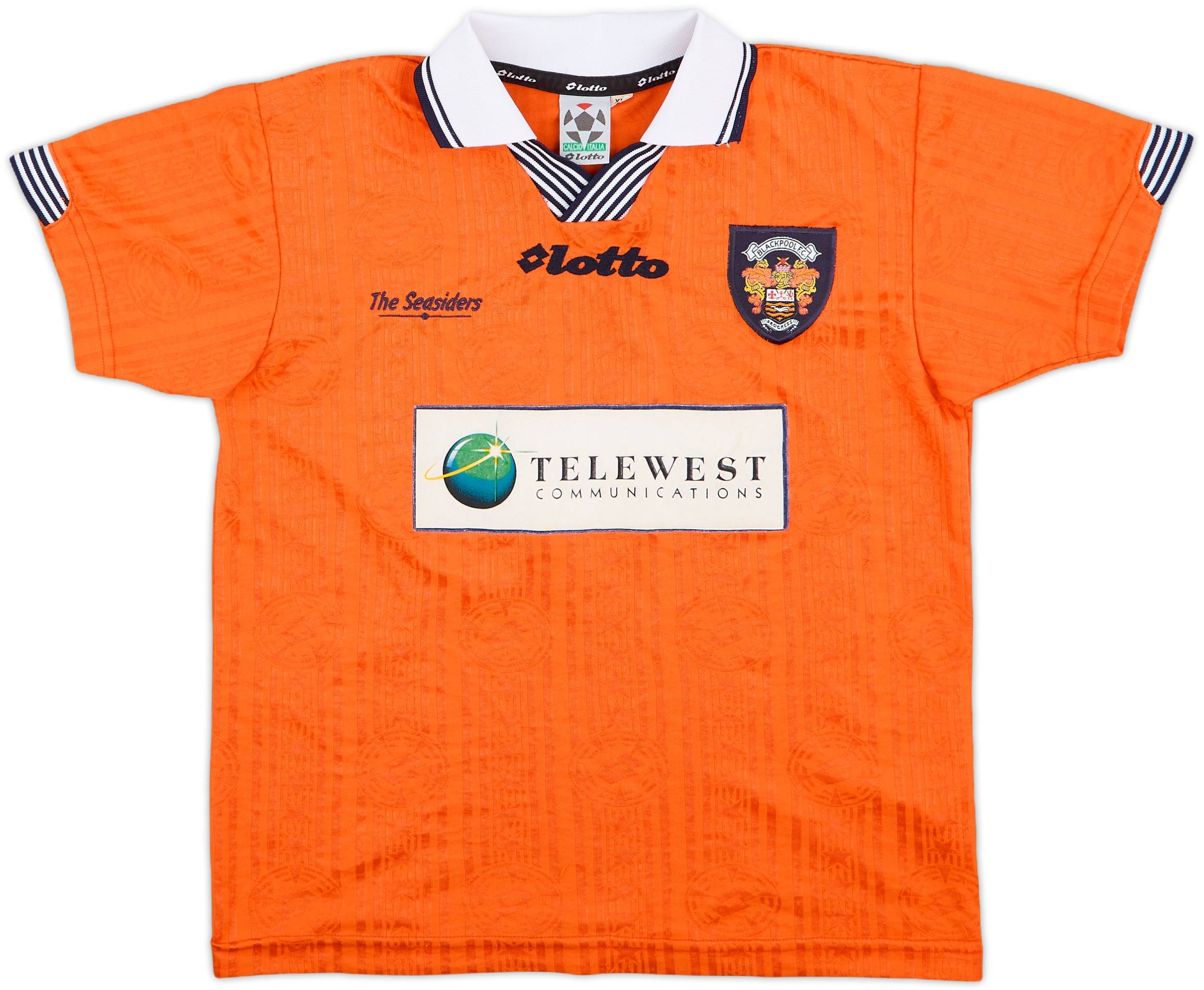 1997-99 Blackpool Home Shirt - 7/10 - (Y)