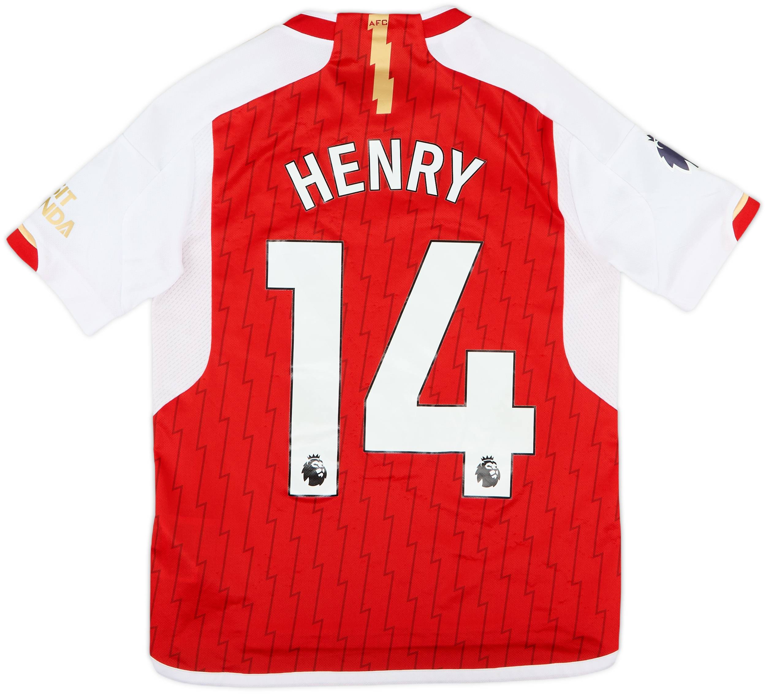 arsenal henry14ユニフォームサイン付き Arsenal Jersey Away Shirt 2002/03 BNWT Maglia Trikot Henry14