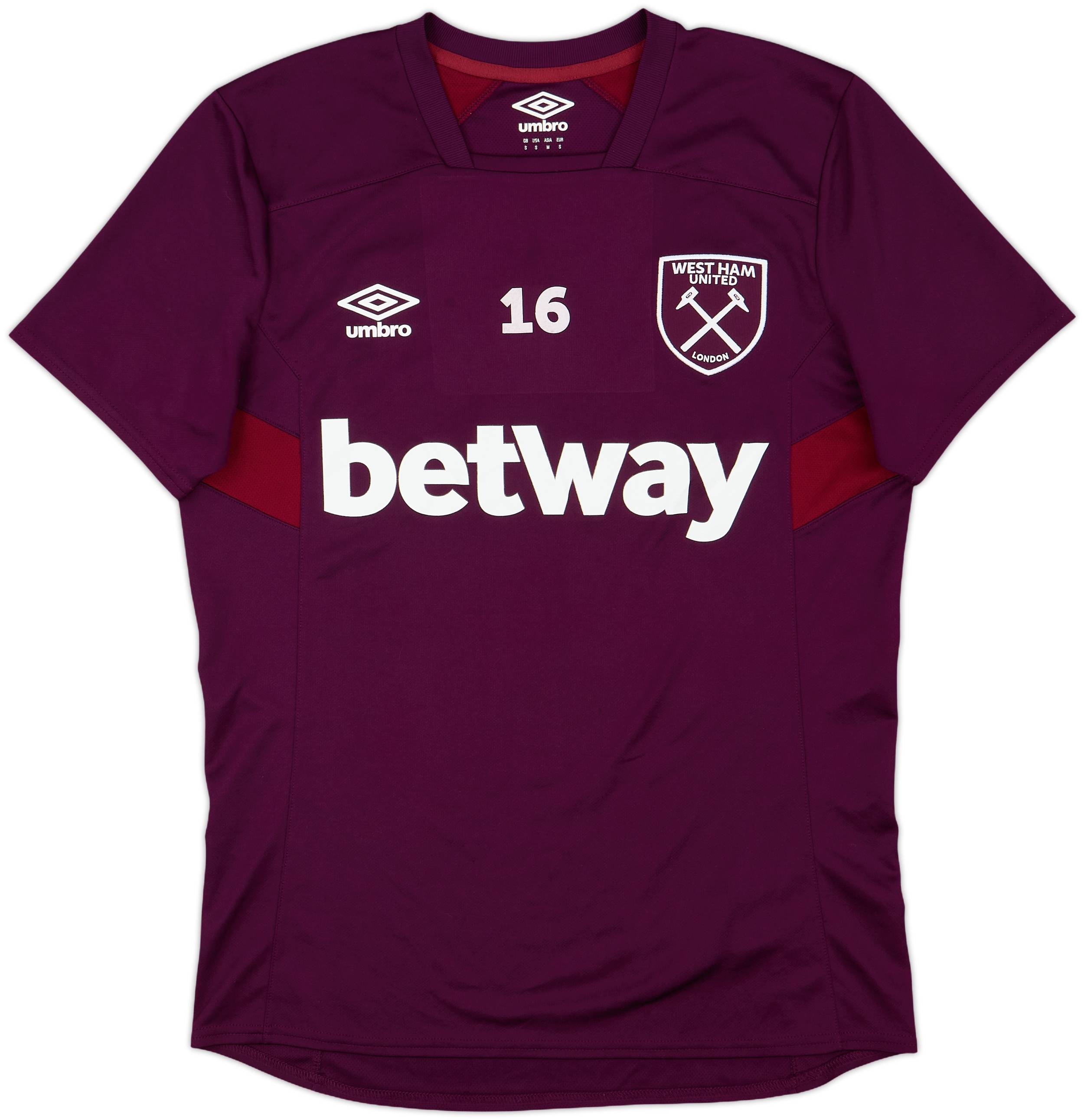 WEST HAM UNITED 2015-2016 ユニフォーム ゲームシャツ WEST HAM UNITED 2015-2016 ユニフォーム ゲームシャツ Camiseta