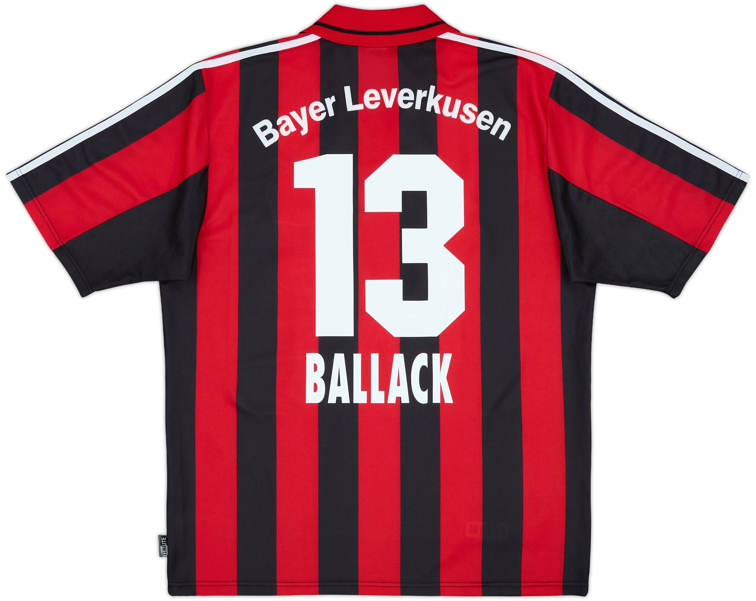 2001-02 Bayer Leverkusen Home Shirt Ballack #13 - 8/10 - (XL)