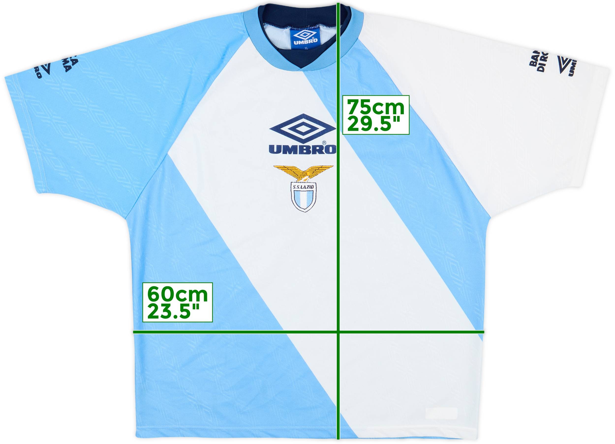 1994-95 ラツィオ LAZIO UMBRO ユニフォーム 1994-95 Lazio Umbro Training Shirt - 8/10 - (XL)