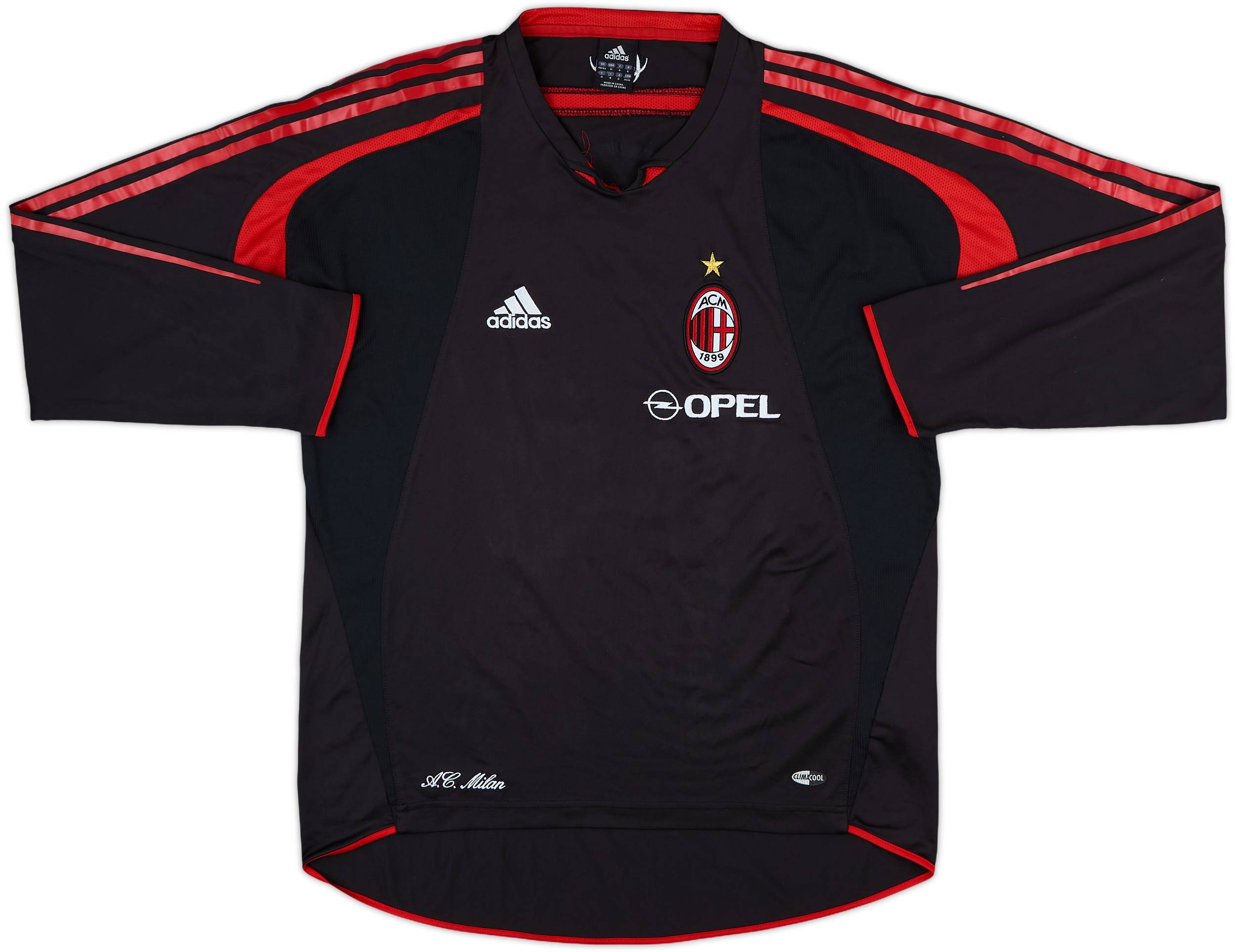 2004-05 AC Milan ミラン　ポロシャツ adidas 希少 希少 サッカー ACミラン ポロシャツ 白 milan セリエA - メルカリ