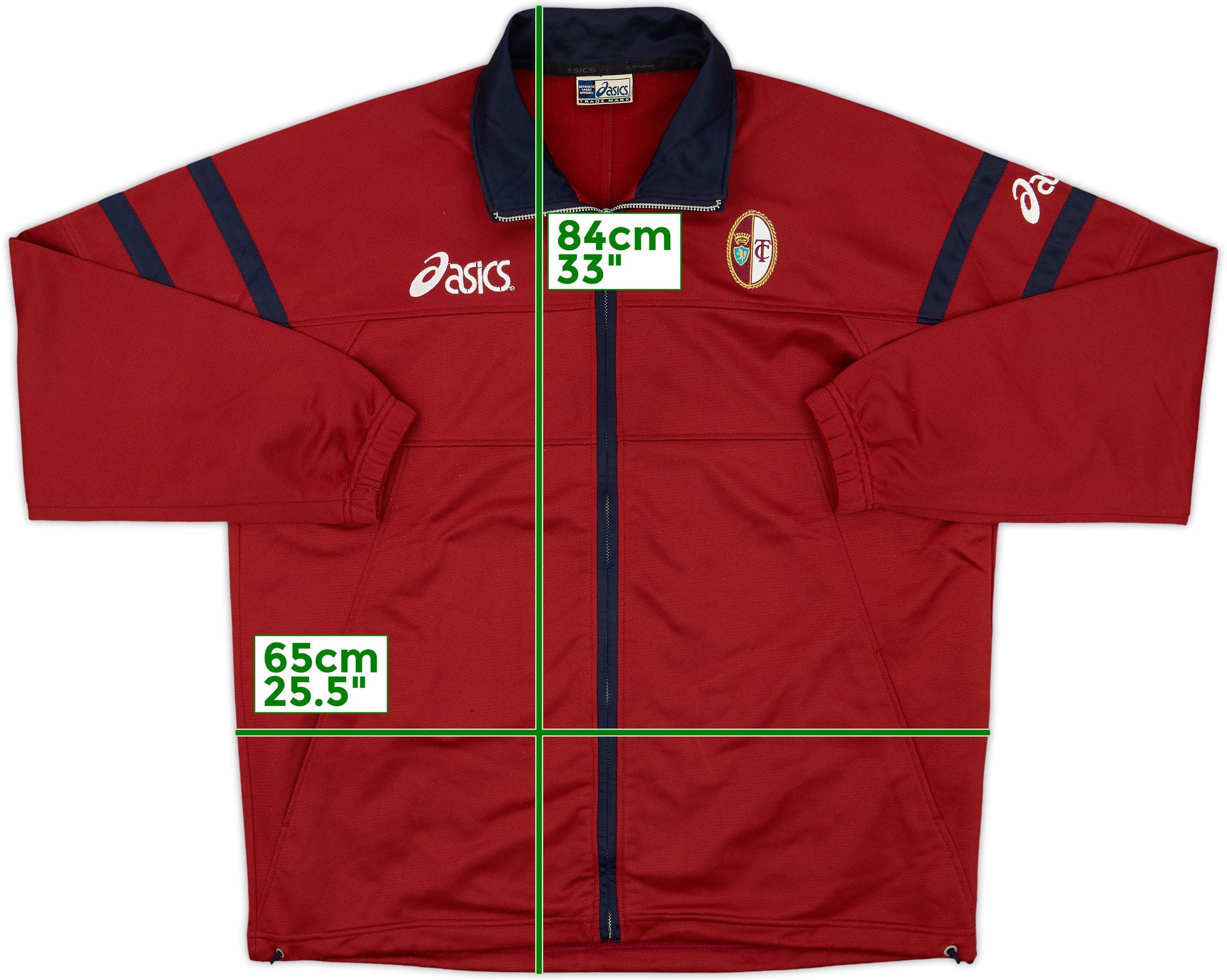 2005-06 Torino Asics Track Jacket - 9/10 - (XL)
