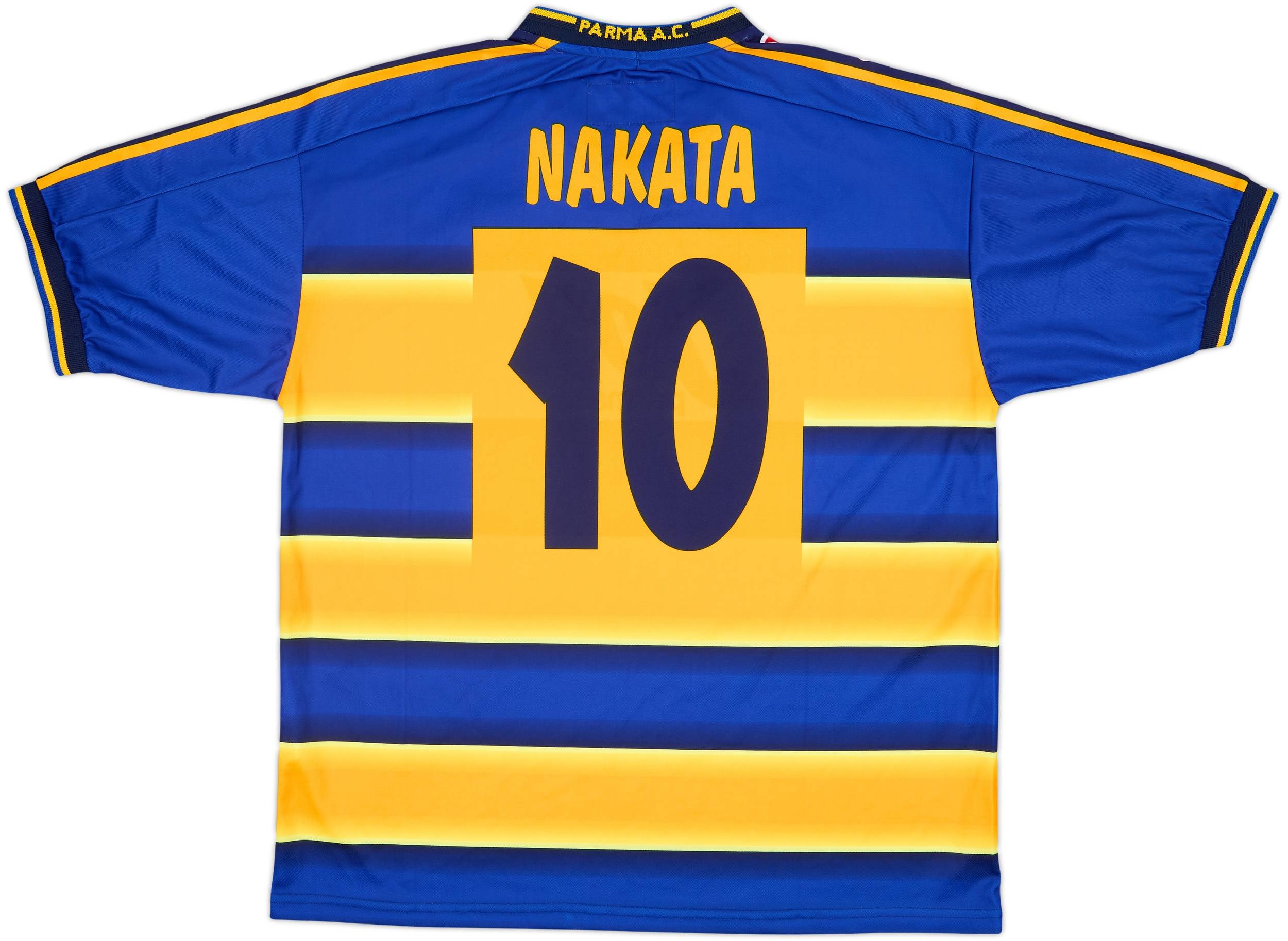 2001-02 Parma Home Shirt Nakata #10 - 10/10 - (L)