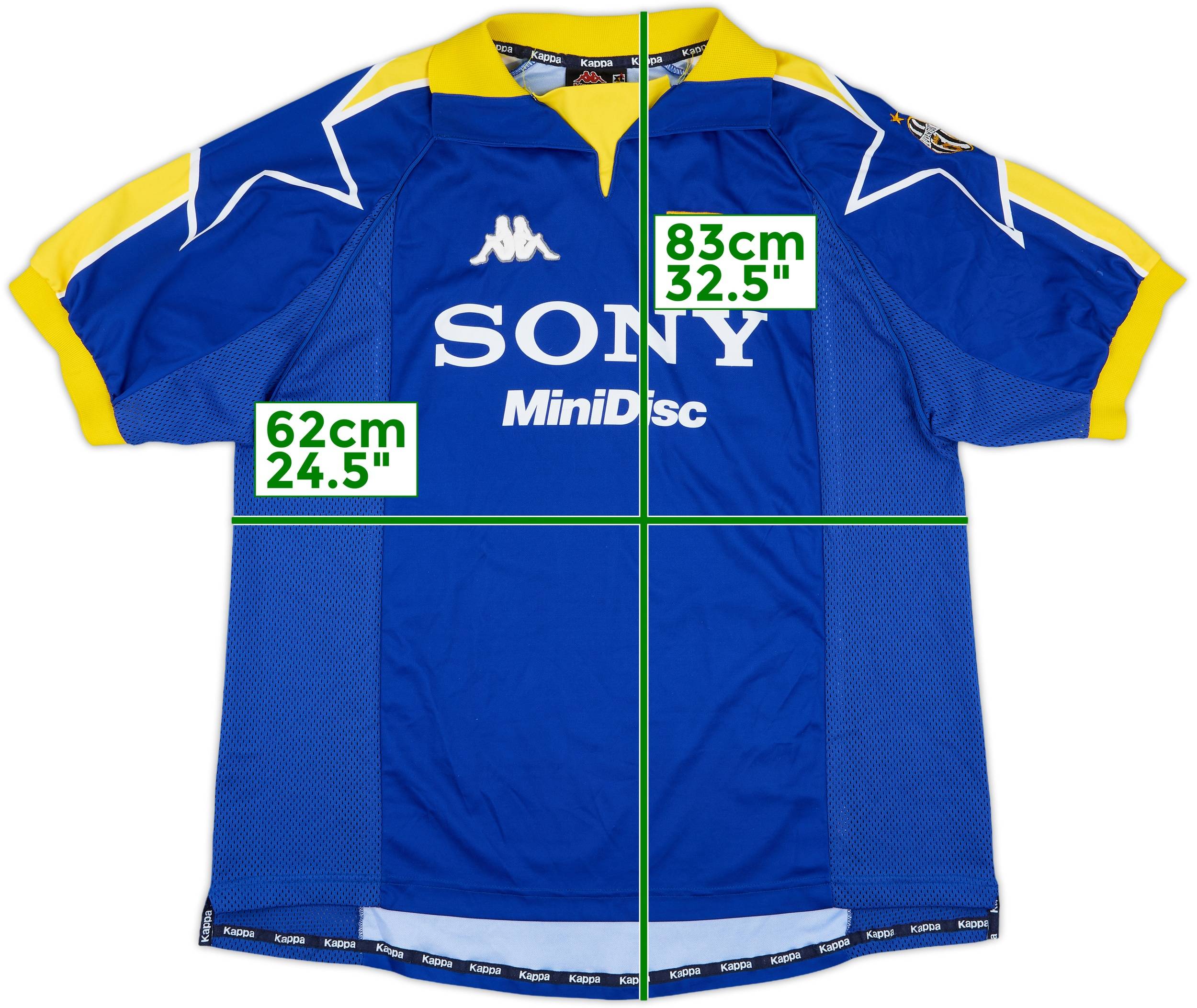 1997-98 Juventus Match Issue Third Shirt #10