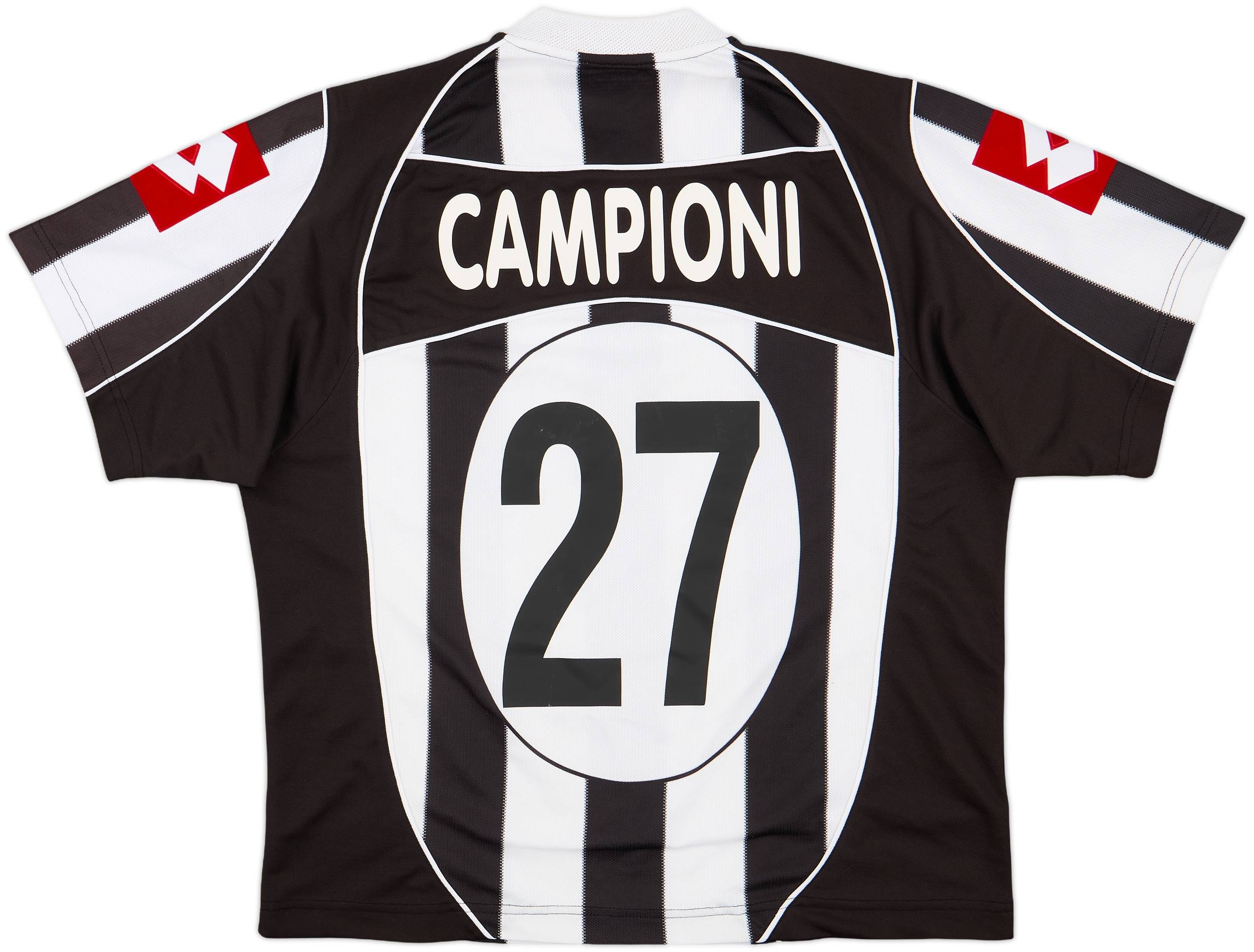 2002-03 Juventus Home Shirt Campioni #27 - 8/10 - (L)