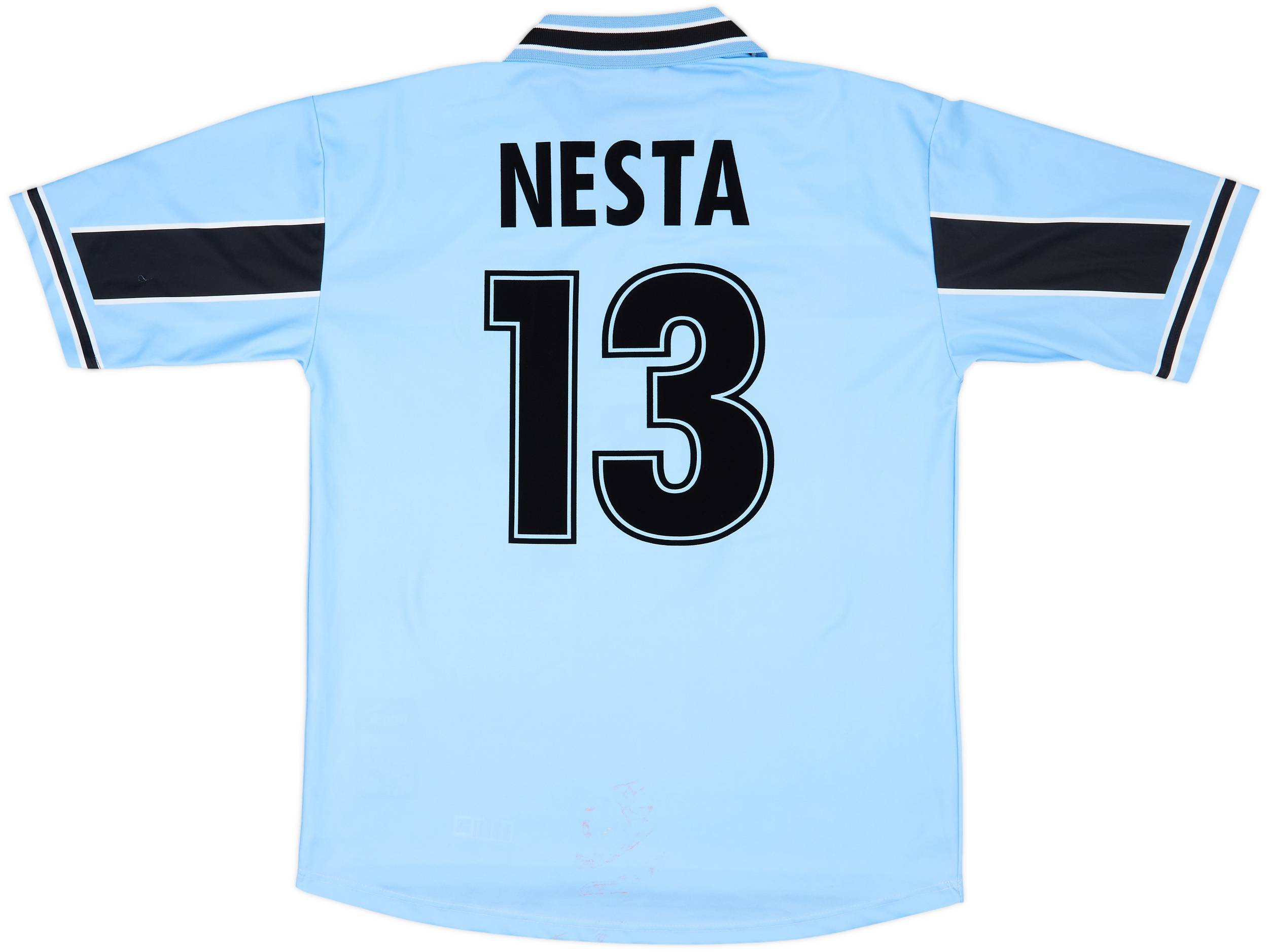 t*n様 【正規品】SS Lazio 1998/1999 NESTA 13 1998-00 Lazio Basic Home Shirt Nesta #13 - 6/10 - (XXL)