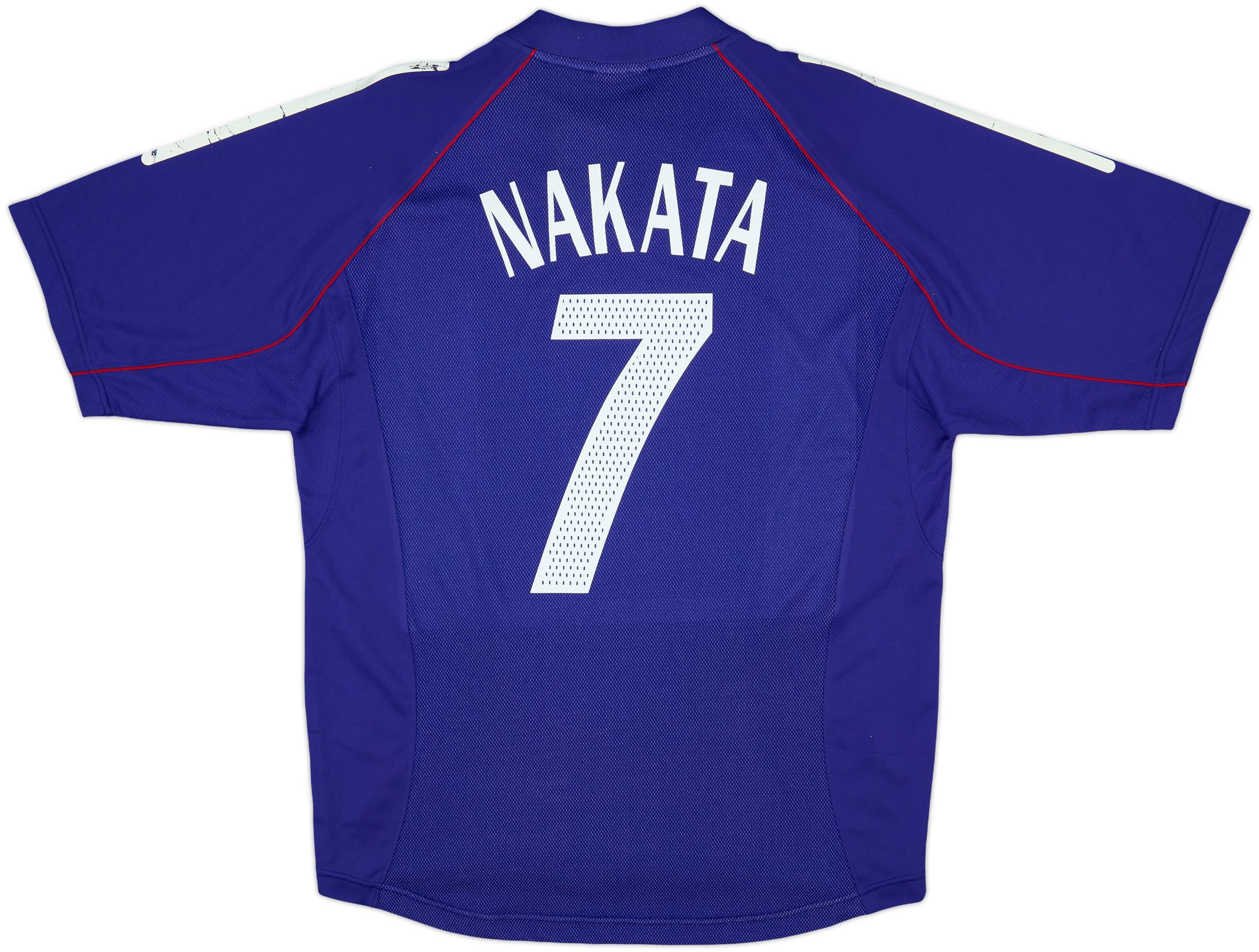 2002-04 Japan Home Shirt Nakata #7 (L)