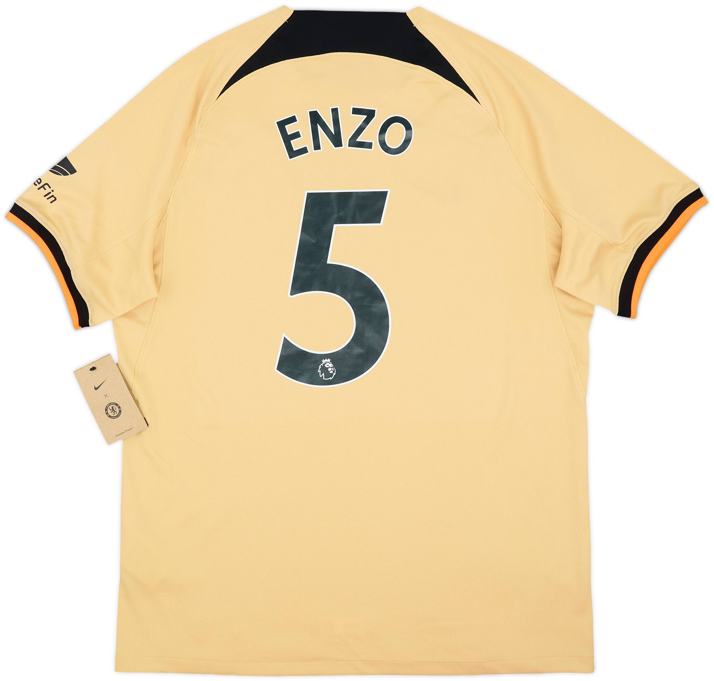 2022-23 Chelsea Third Shirt Enzo #5 (L)