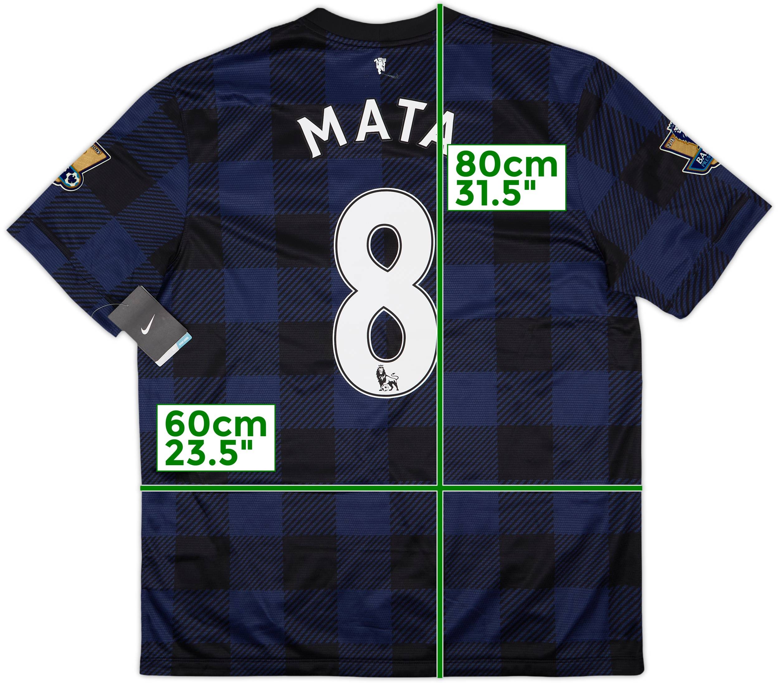 ウェア 13-14 MANCHESTER UNITED away NIKE XL 2013-14 Manchester United Away Shirt Jones #4 - 6/10 - (L)