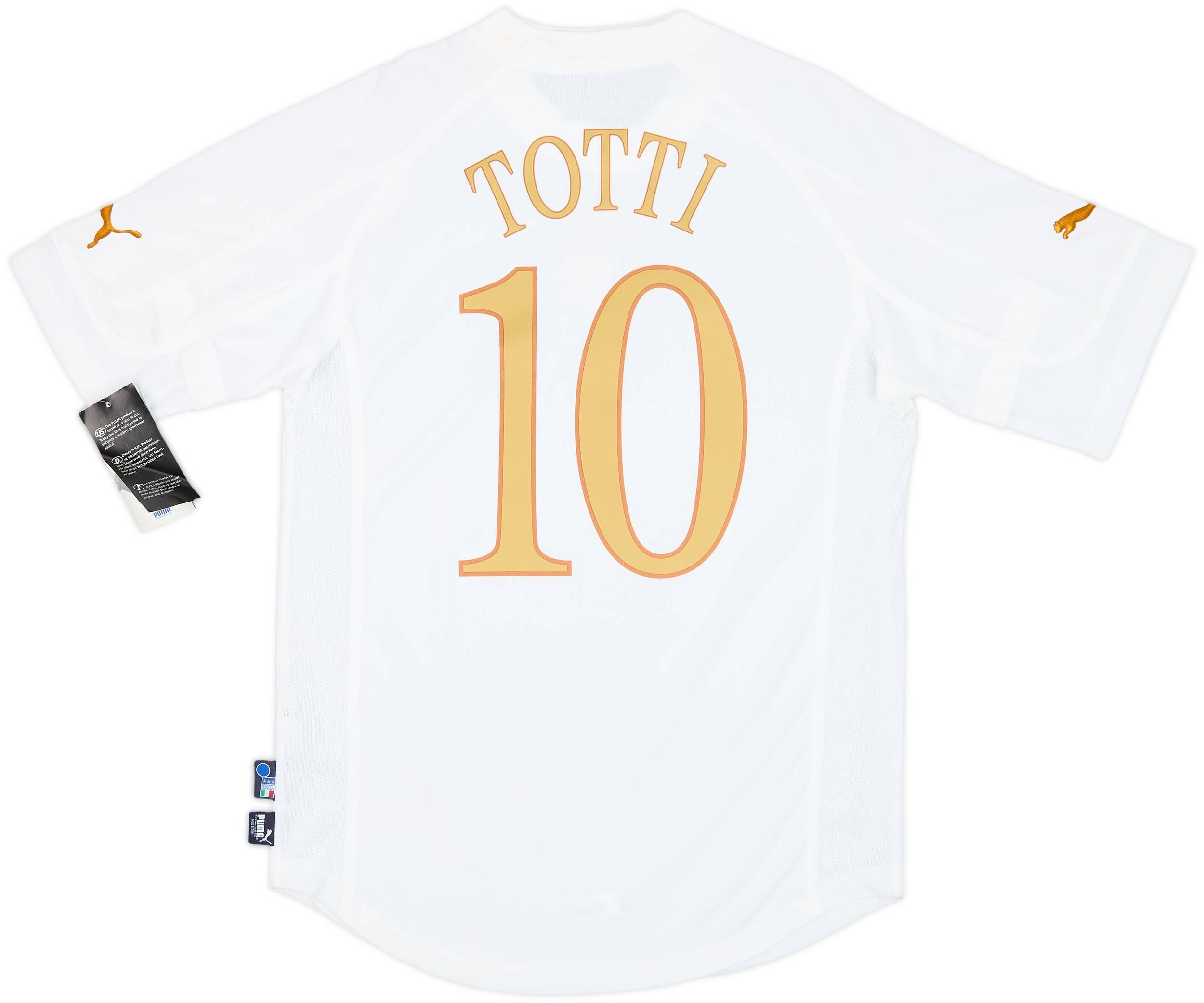 2004-06 Italy Away Shirt Totti #10 (M)